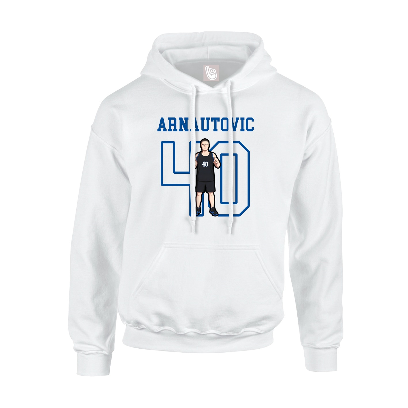Hoodie — Shirsey in White
