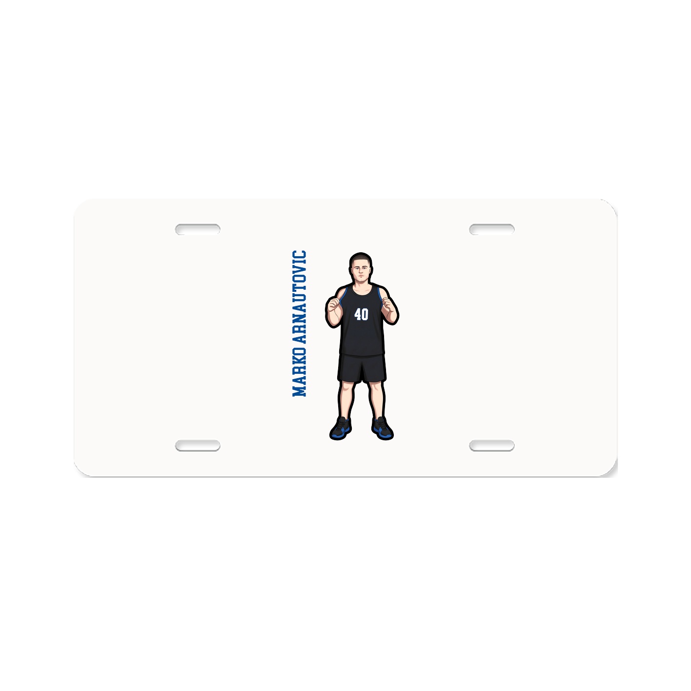 Aluminum License Plate