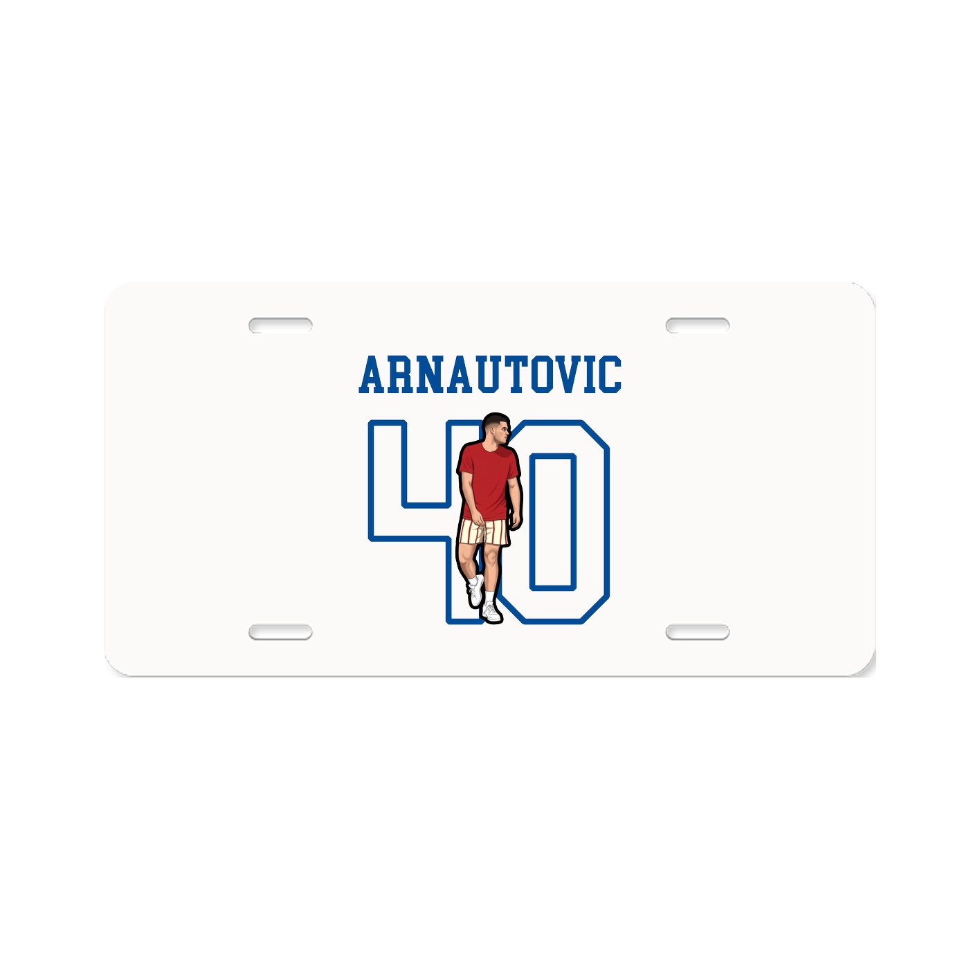 License Plate — Shirsey in Classic