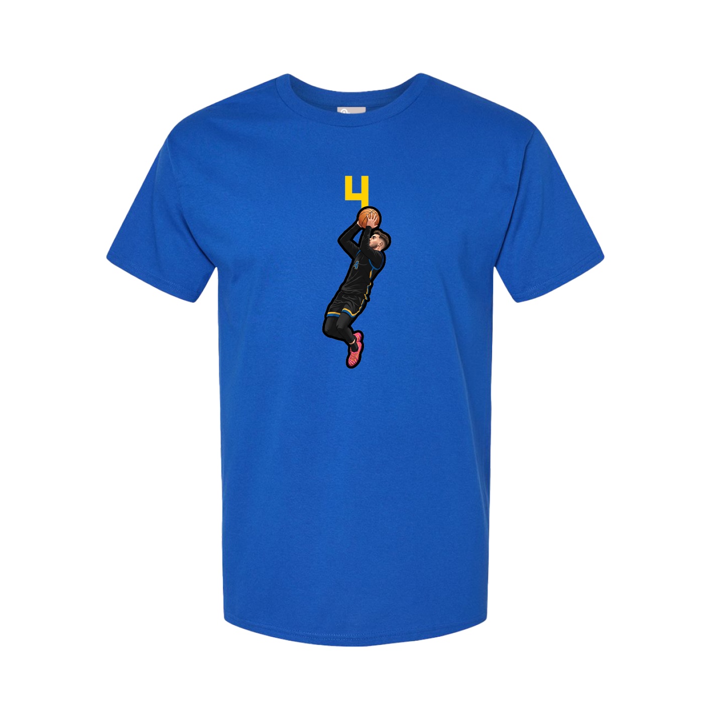 Tee — Number Top in Royal