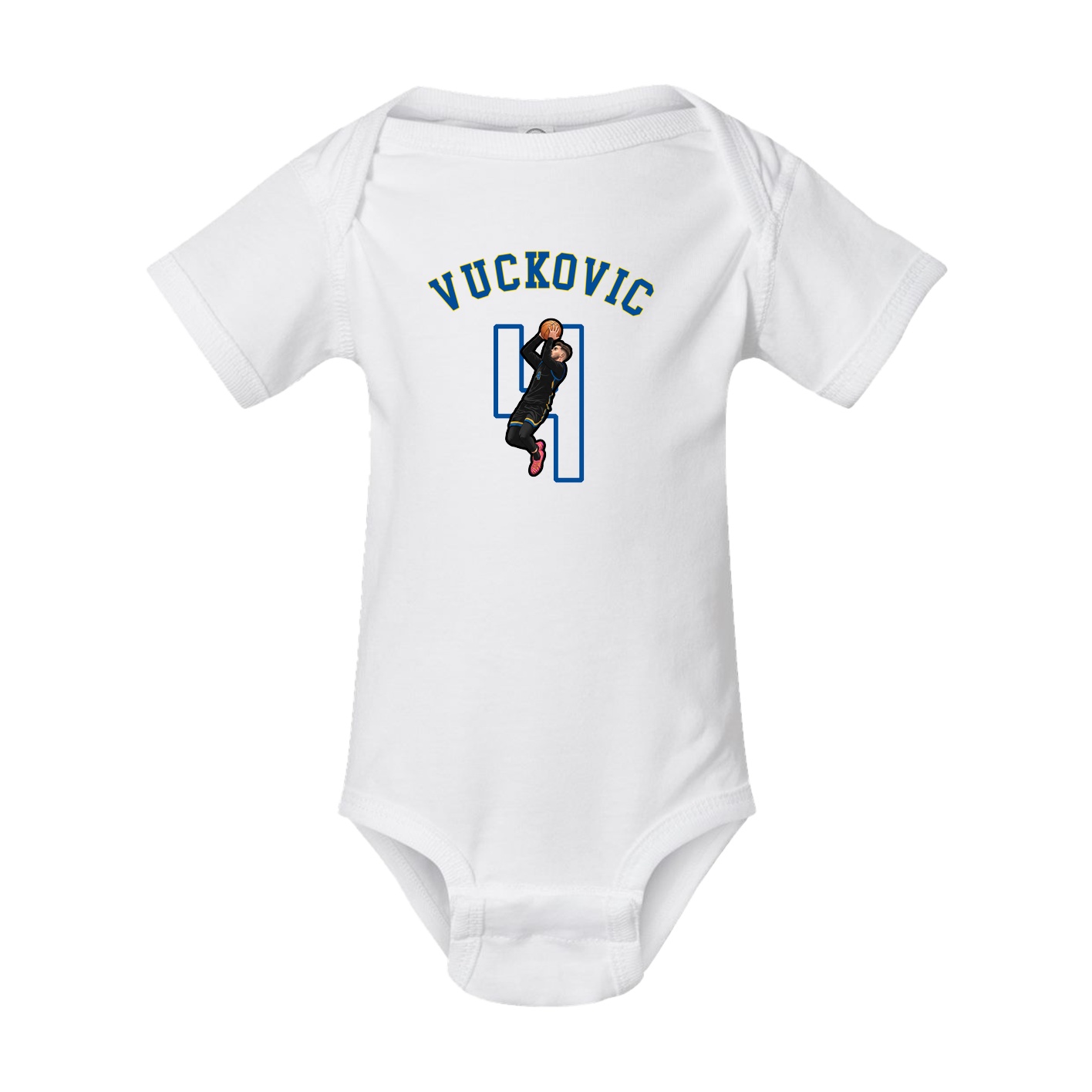 Baby Onesie — Shirsey Arch in White