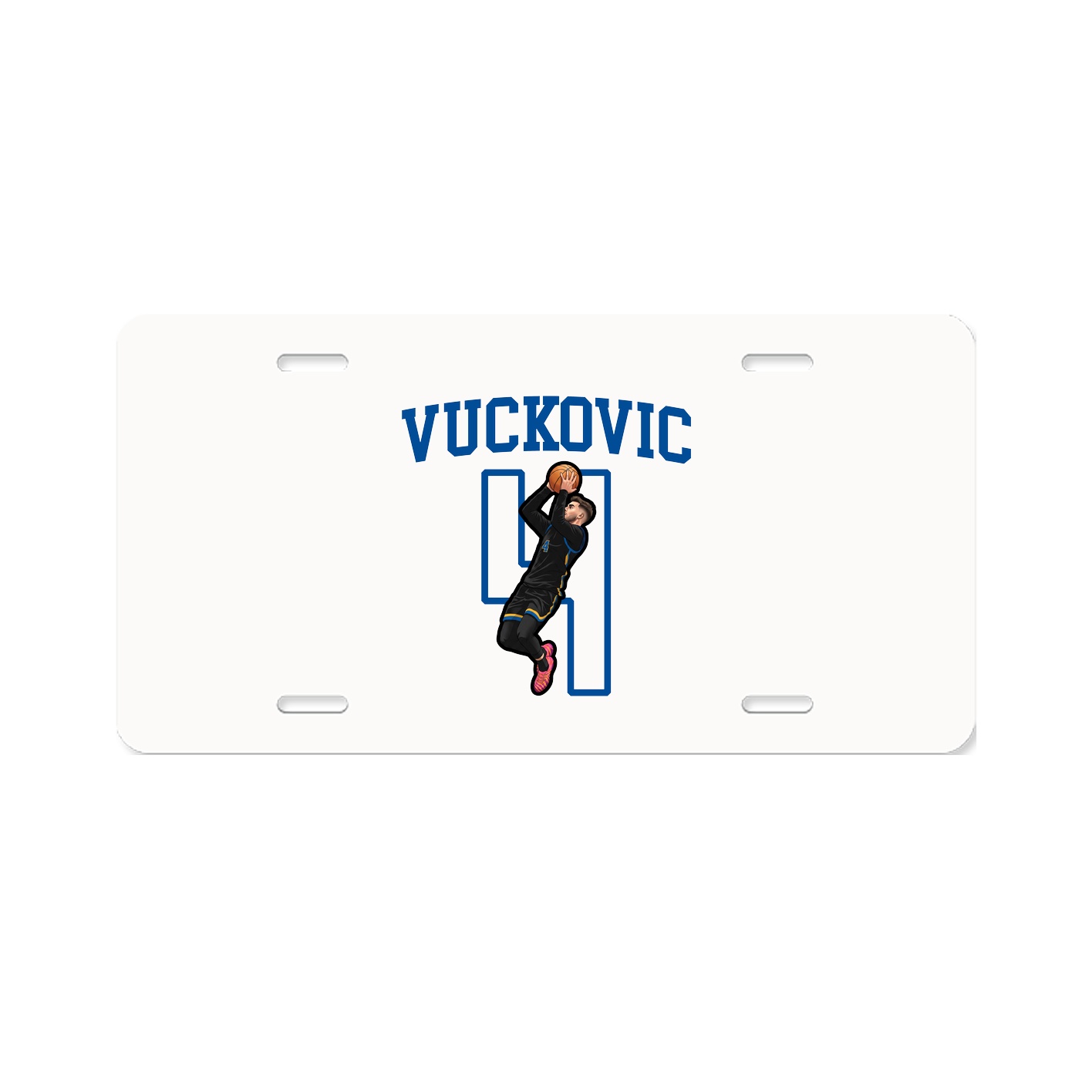 Aluminum License Plate