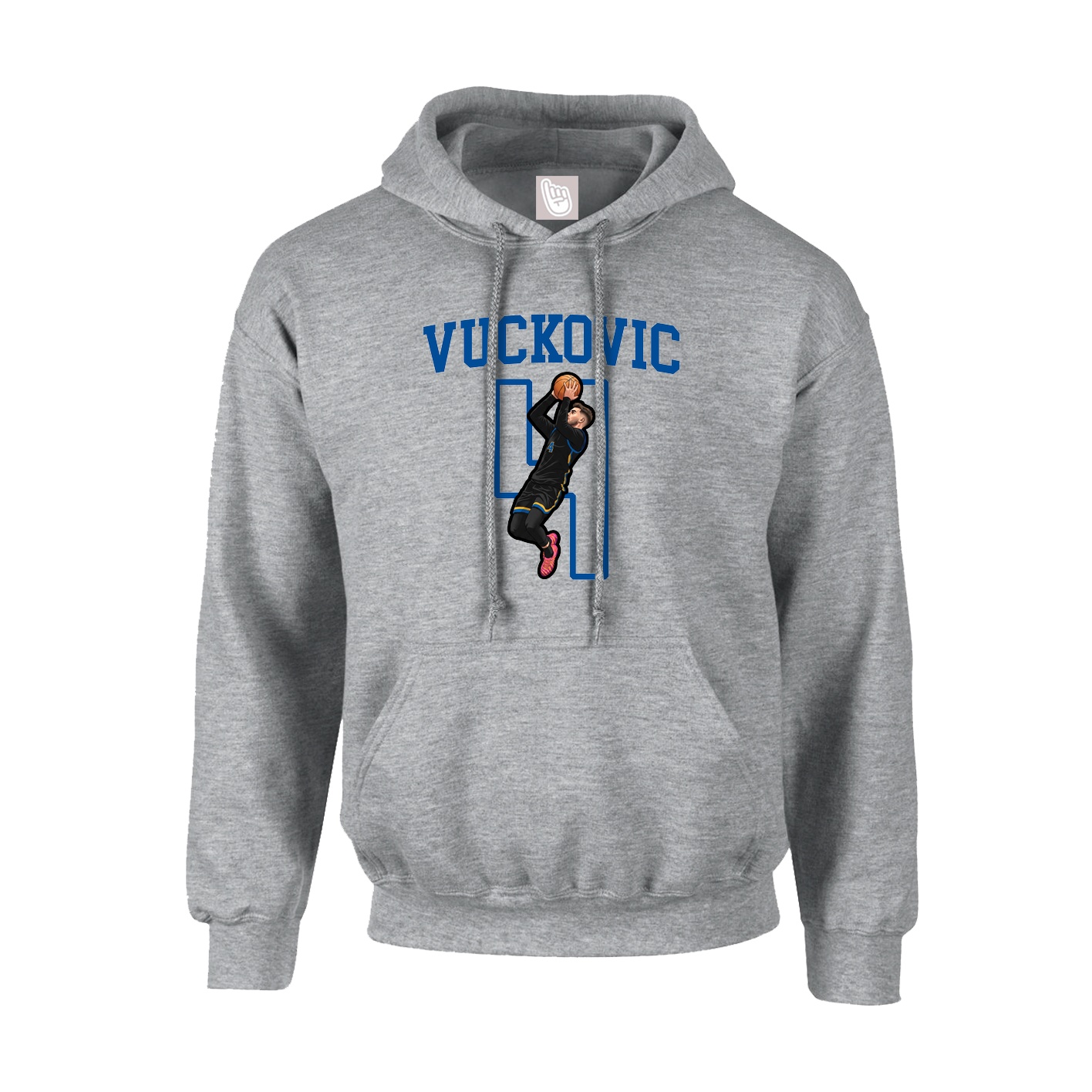 Hoodie — Shirsey in Grey