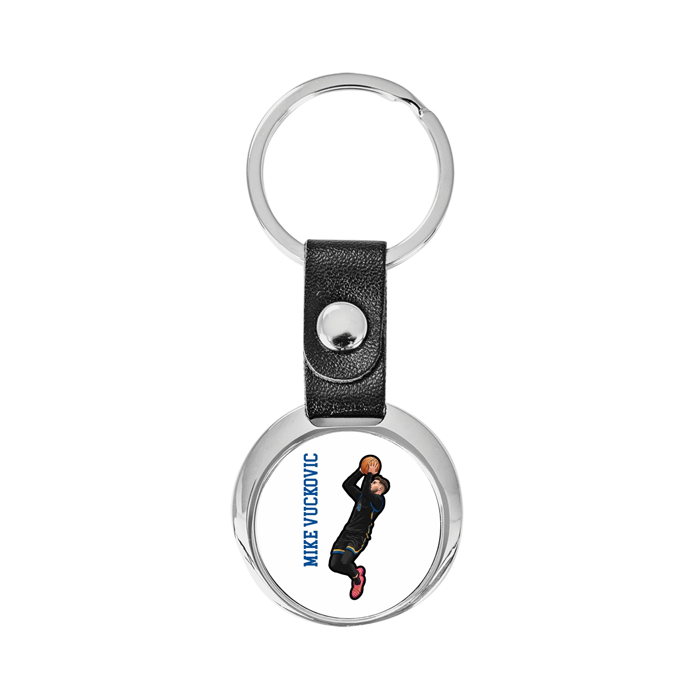 Key Chain — Name Vertical in Classic
