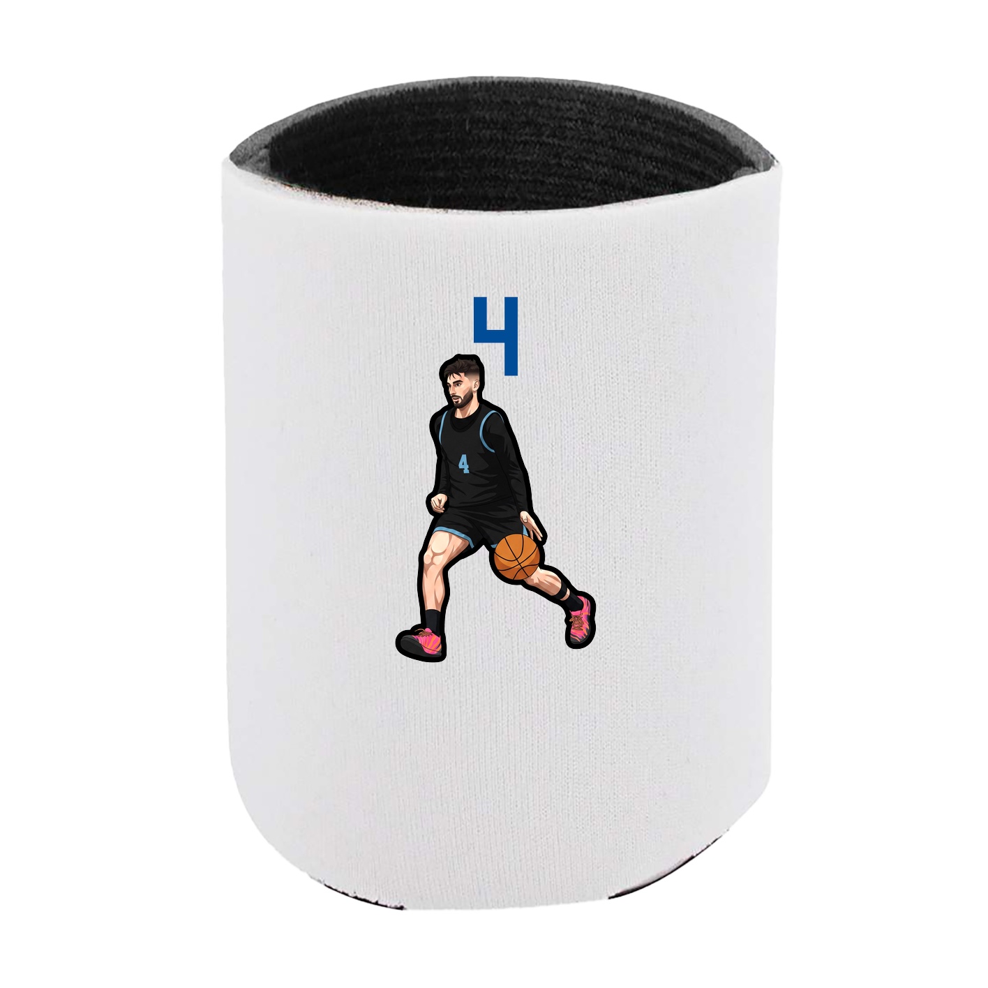 Can Holder — Number Top in White