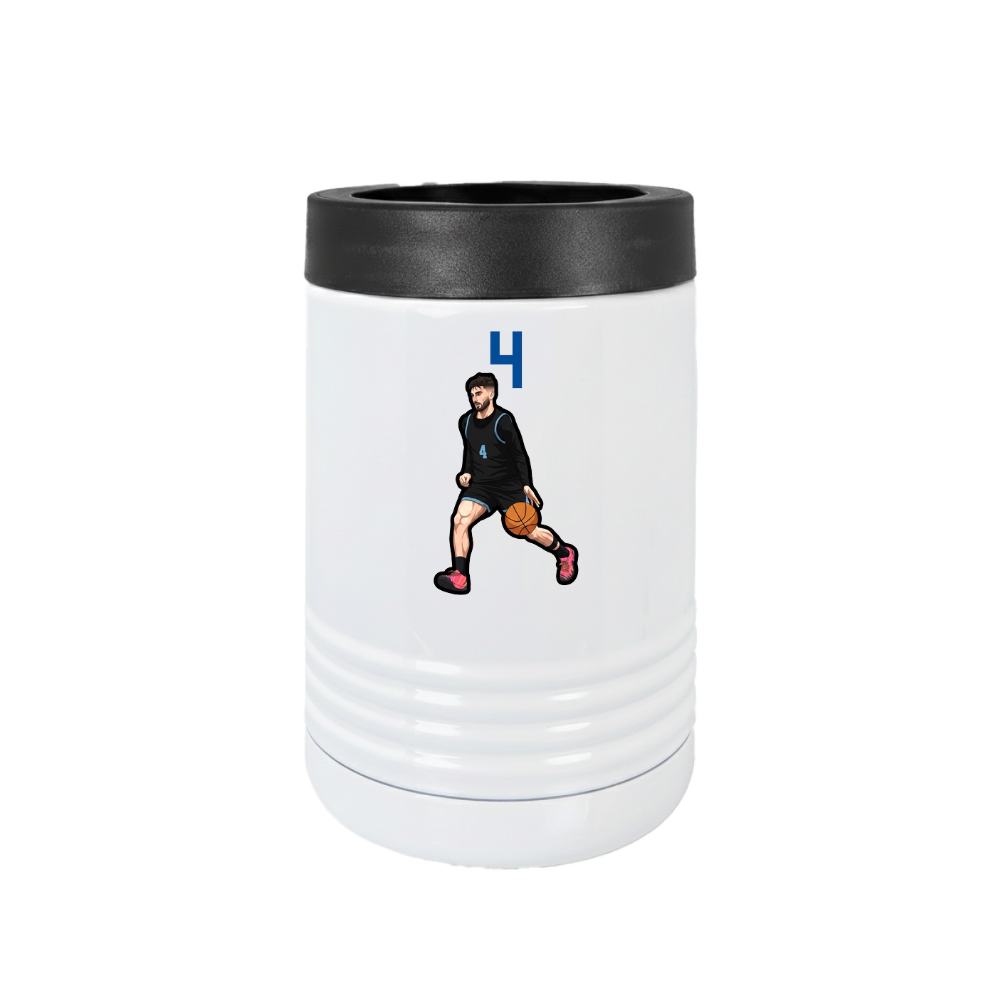 Beverage Holder — Number Top in White
