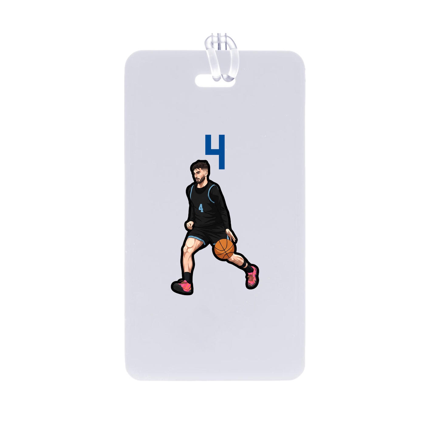 Bag Tag — Number Top in Classic