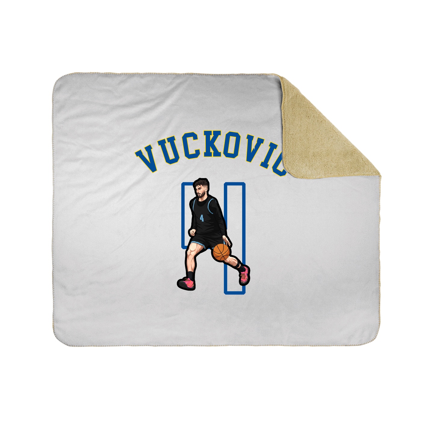 Throw Blanket — Shirsey Arch in White