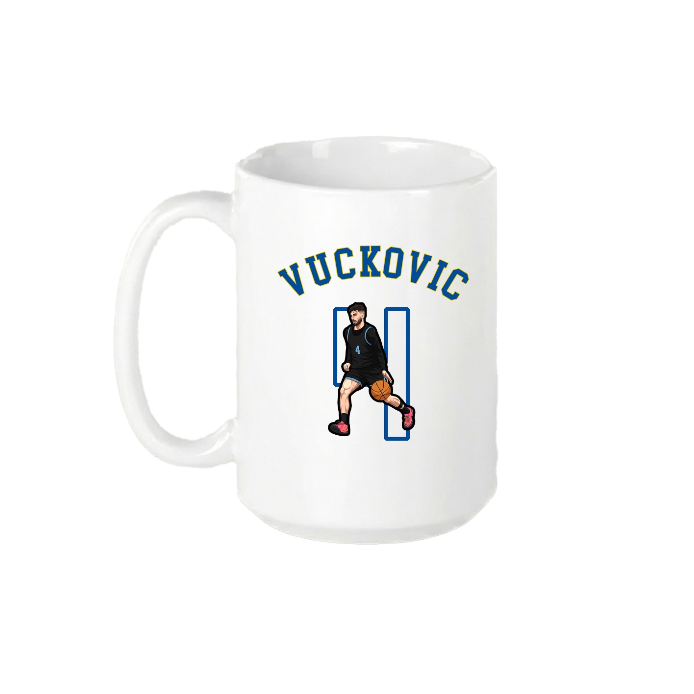 15oz Coffee Mug — Shirsey Arch in White