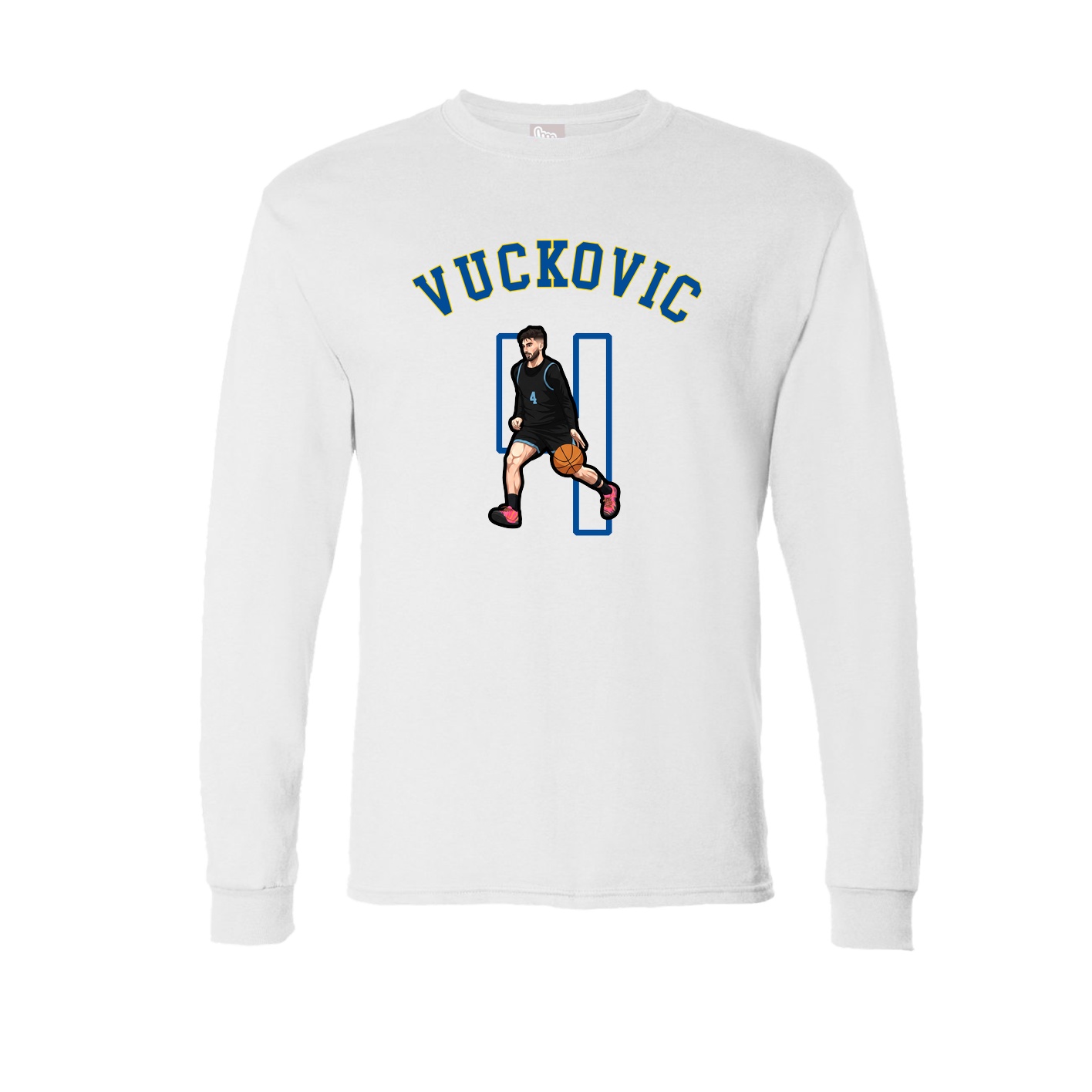 Long Sleeve Tee — Shirsey Arch in White