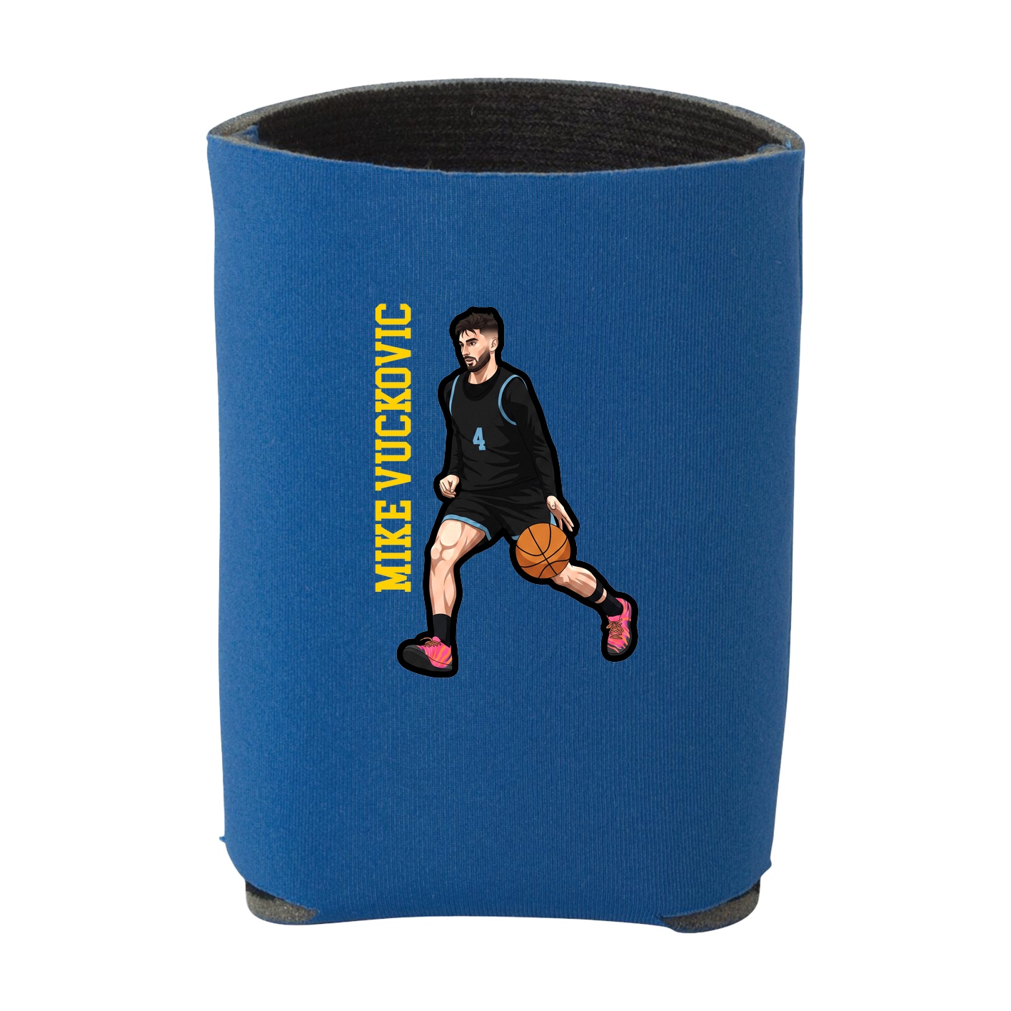 Can Holder — Name Vertical in Royal