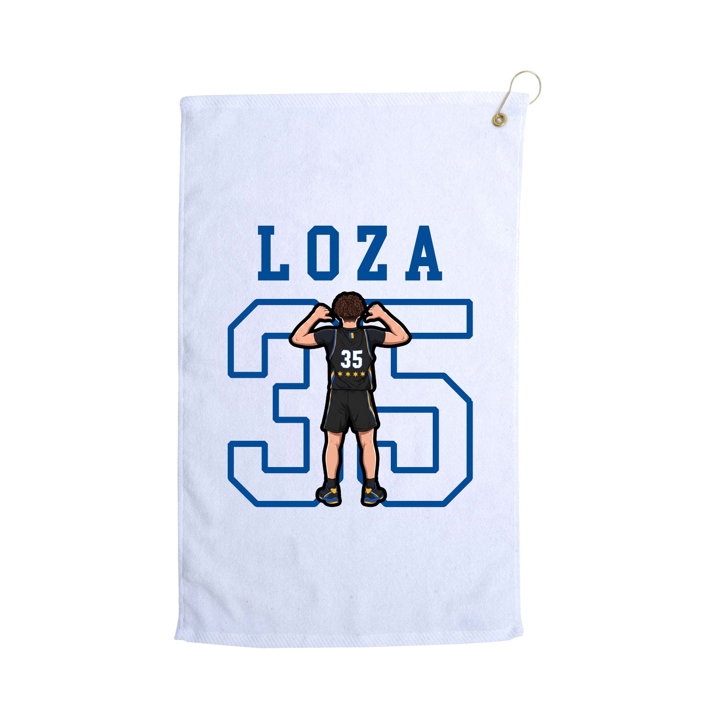 Golf Towel — Shirsey in White