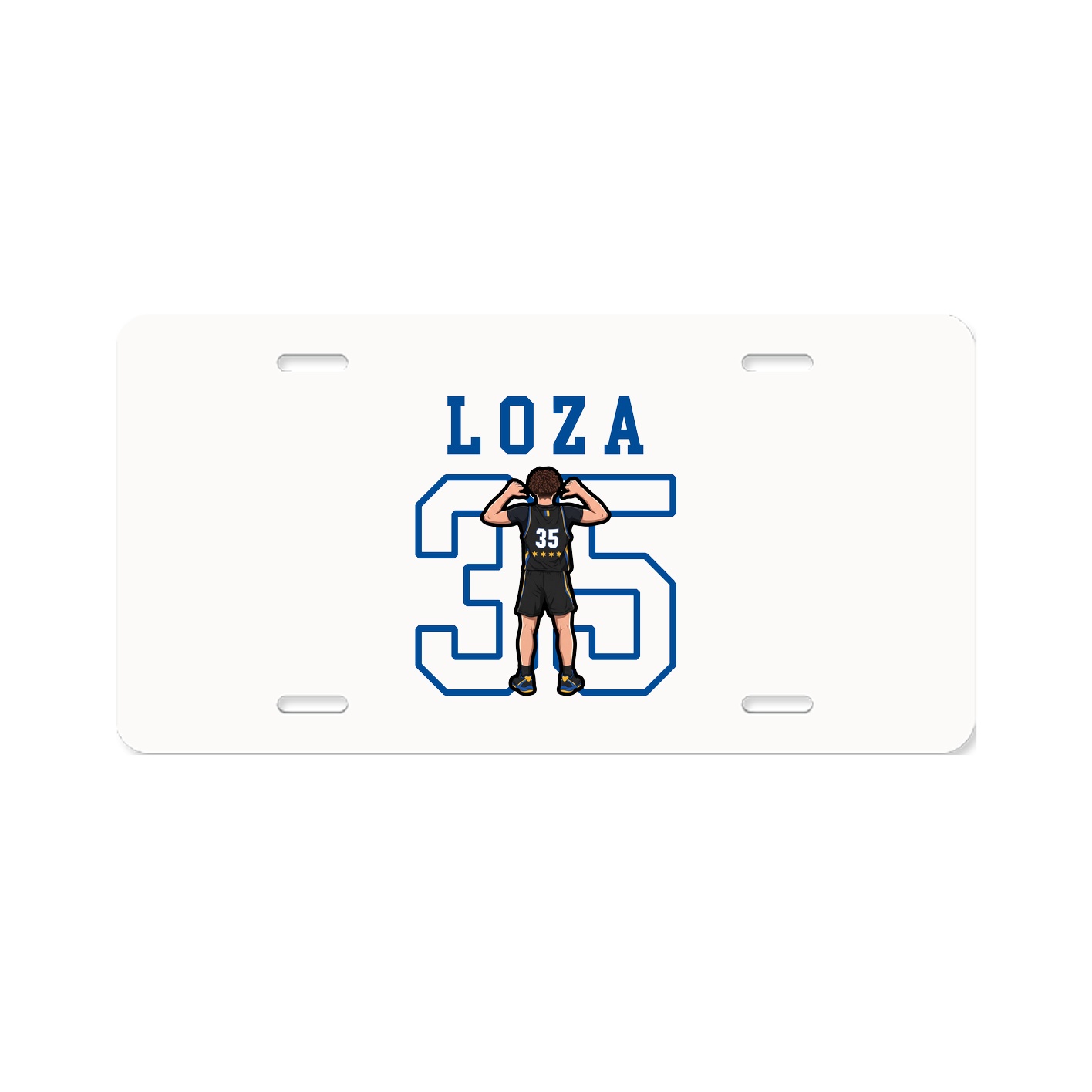 License Plate — Shirsey in Classic