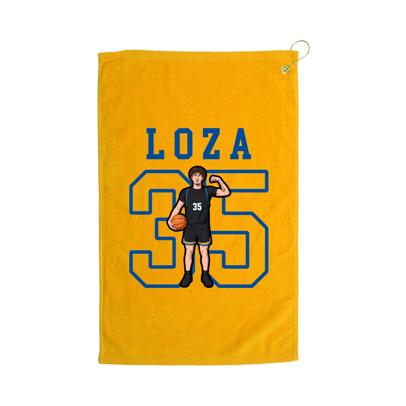 Golf Towel — Shirsey in Gold
