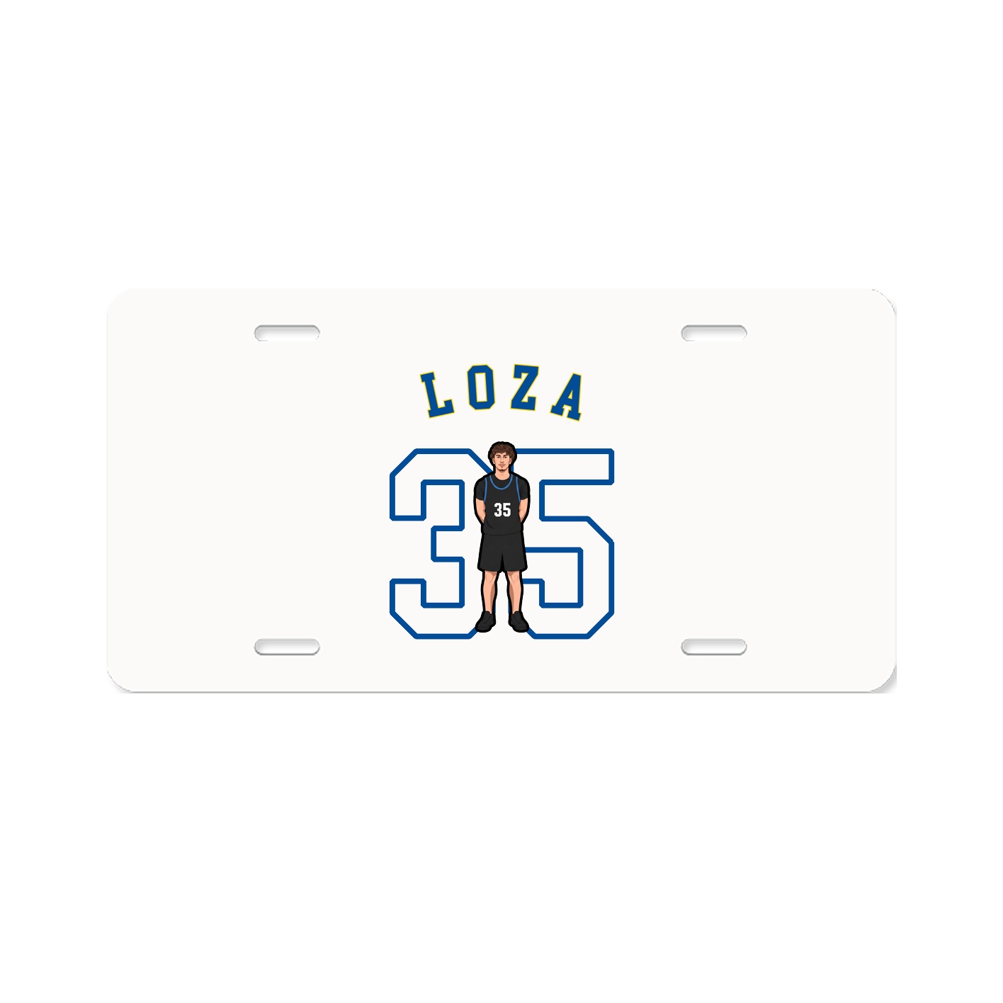 License Plate — Shirsey Arch in Classic