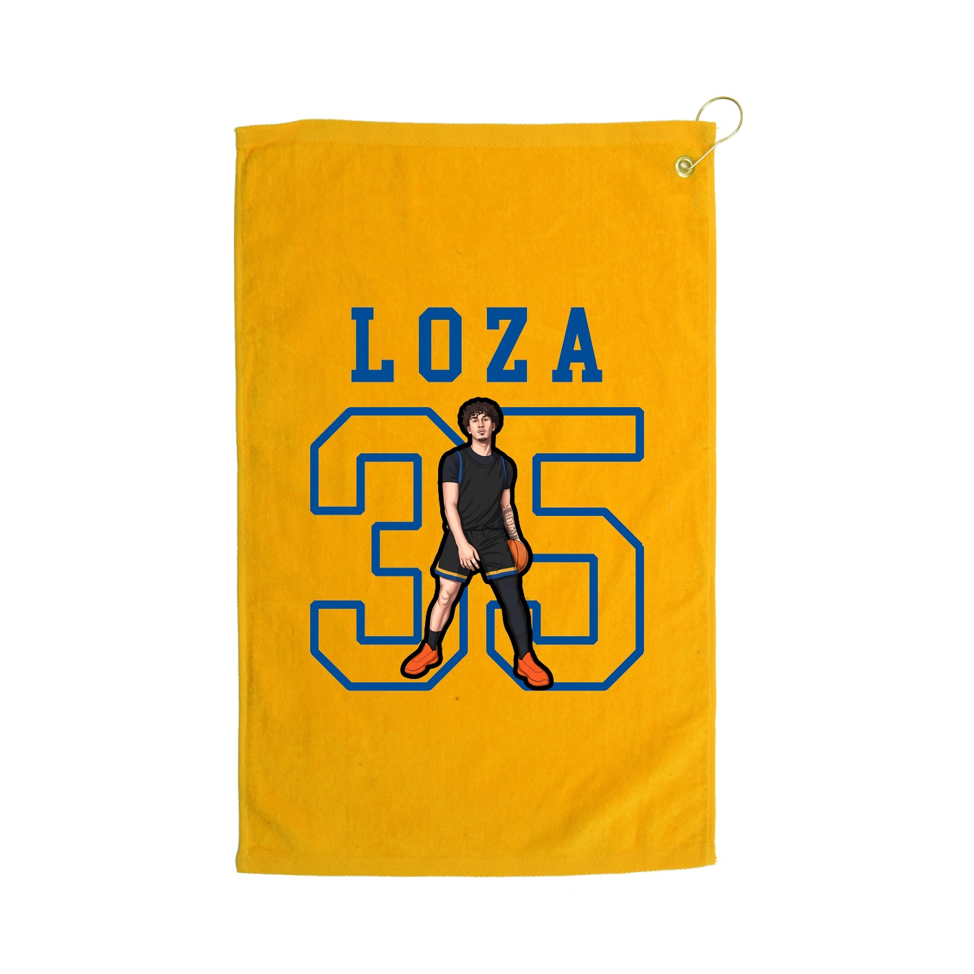 Golf Towel — Shirsey in Gold