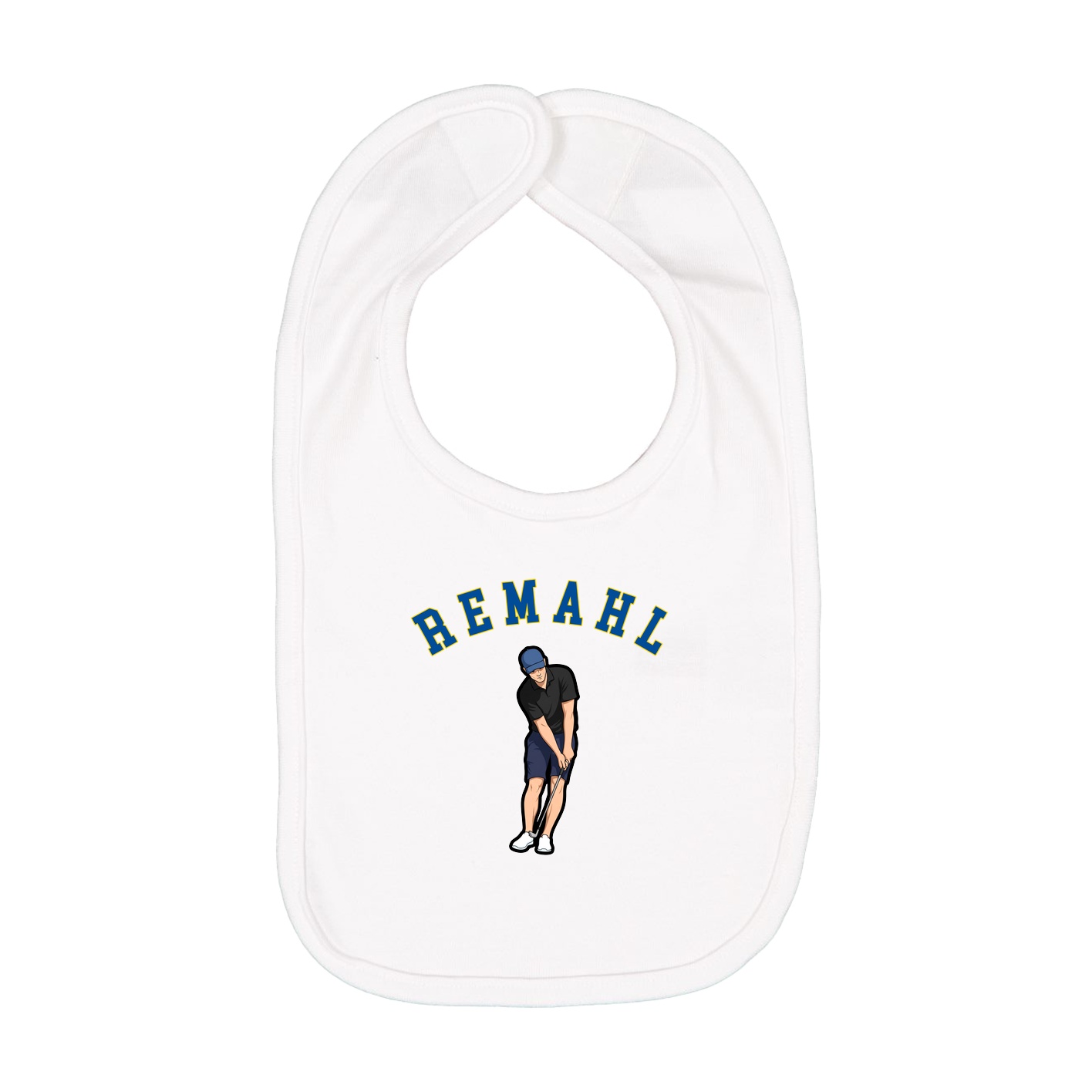 Infant Bib — Classic in White