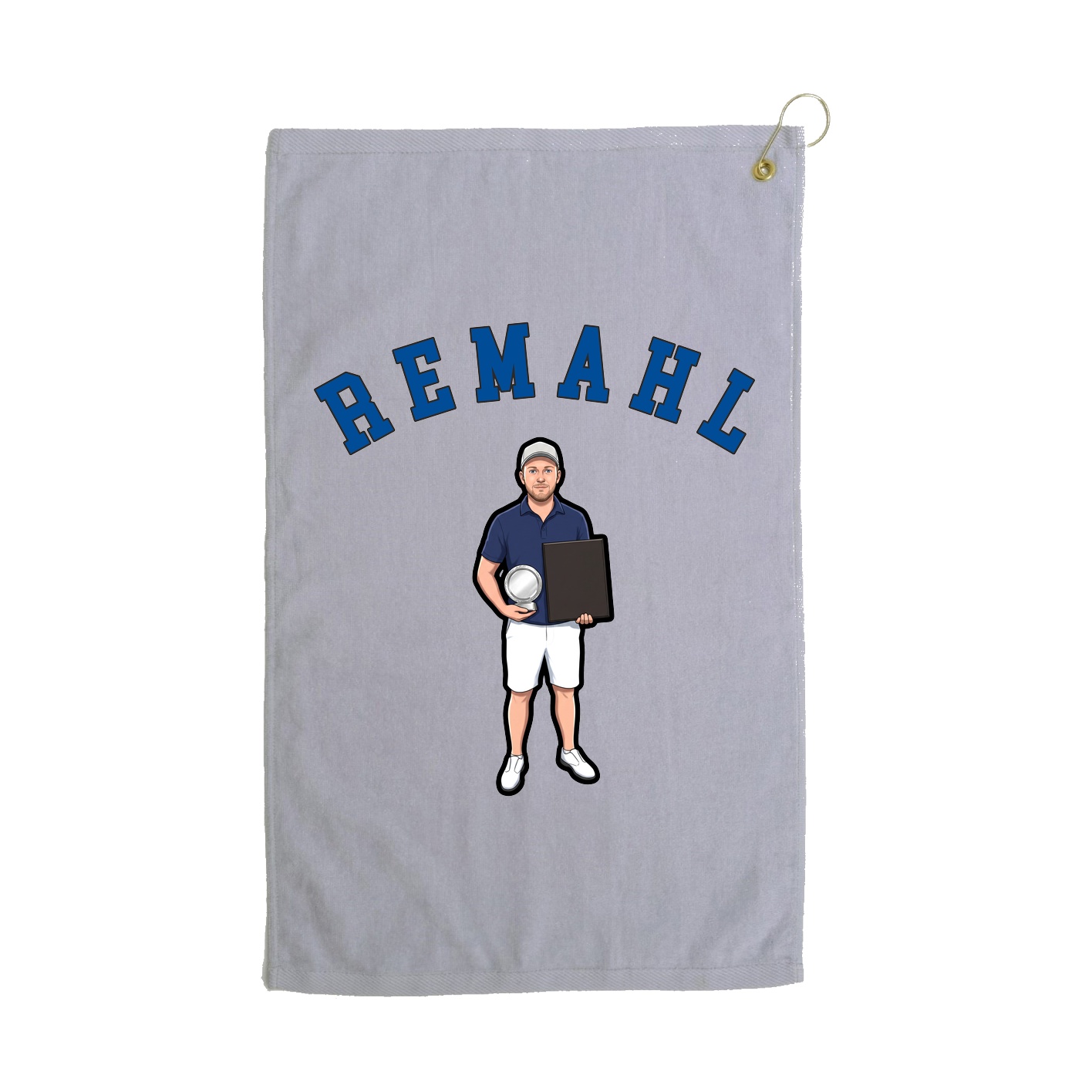 Golf Towel — Classic in Grey