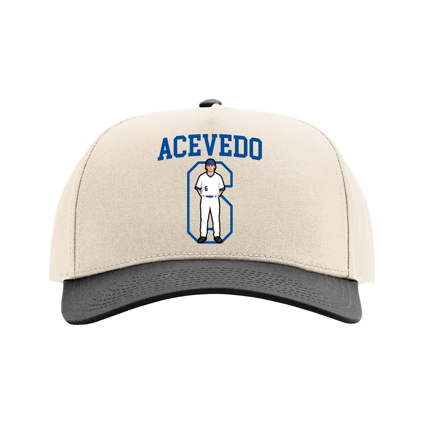Full Fabric Five-Panel Champ Cap
