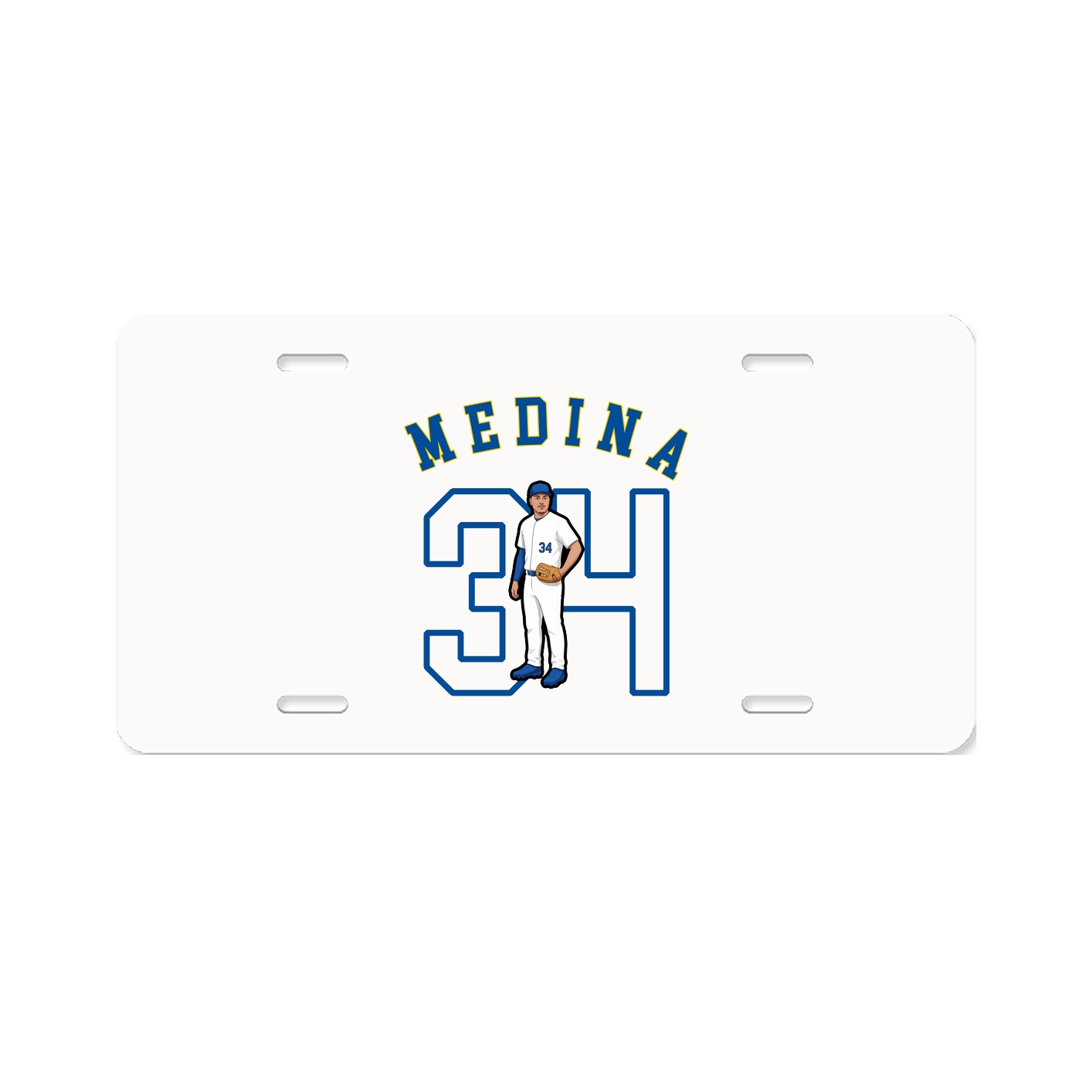 License Plate — Shirsey Arch in Classic