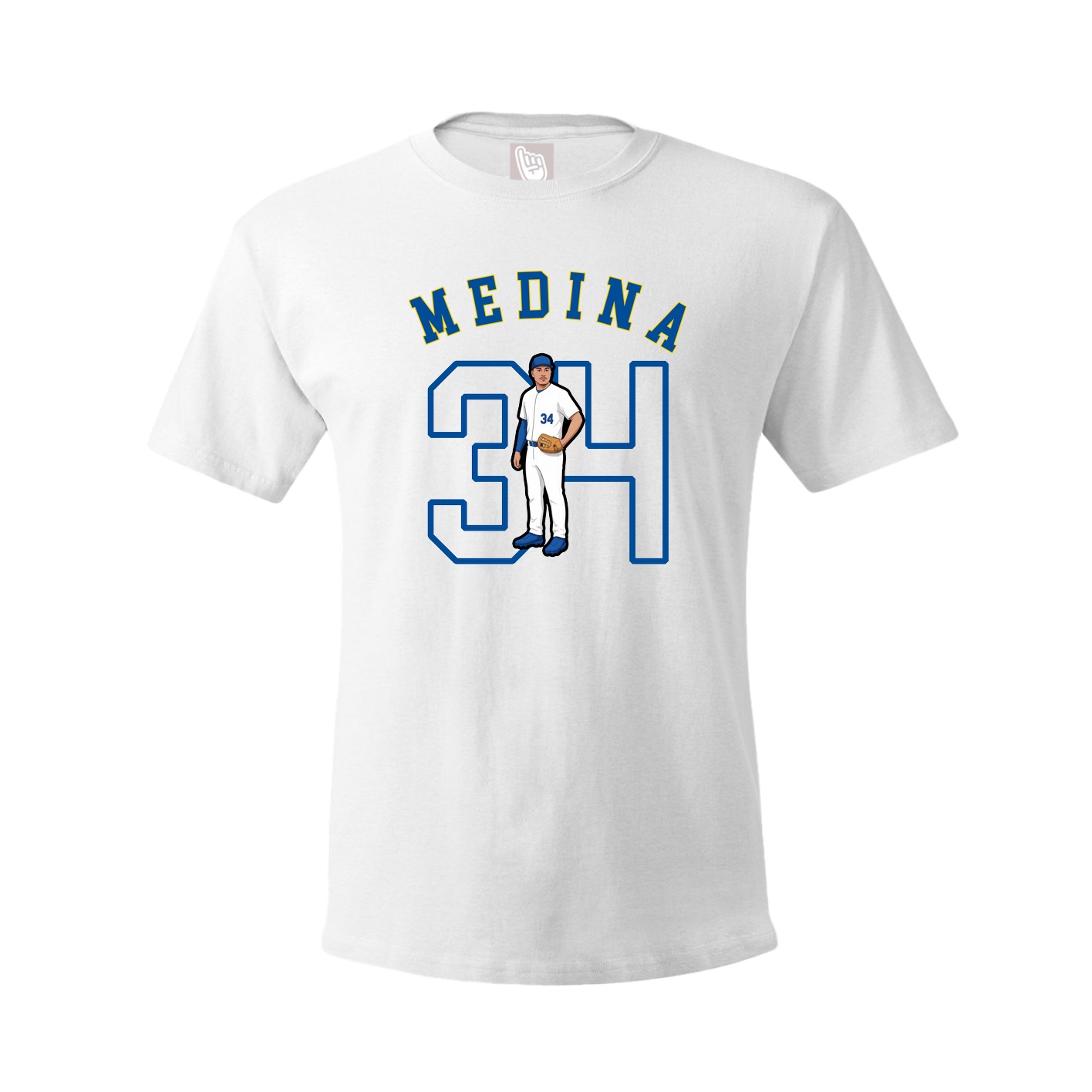 Youth Tee — Shirsey Arch in White