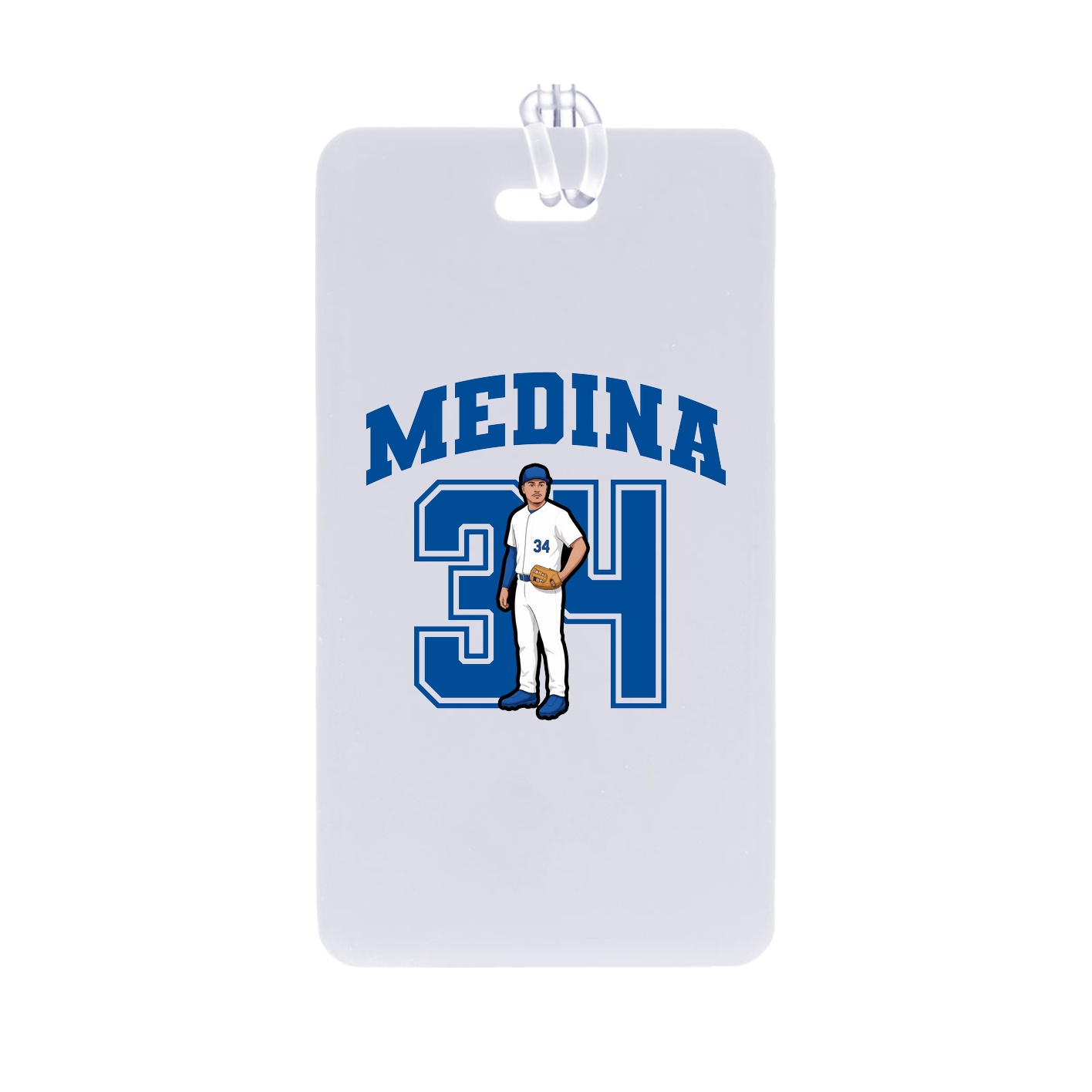 Bag Tag — Number in Classic