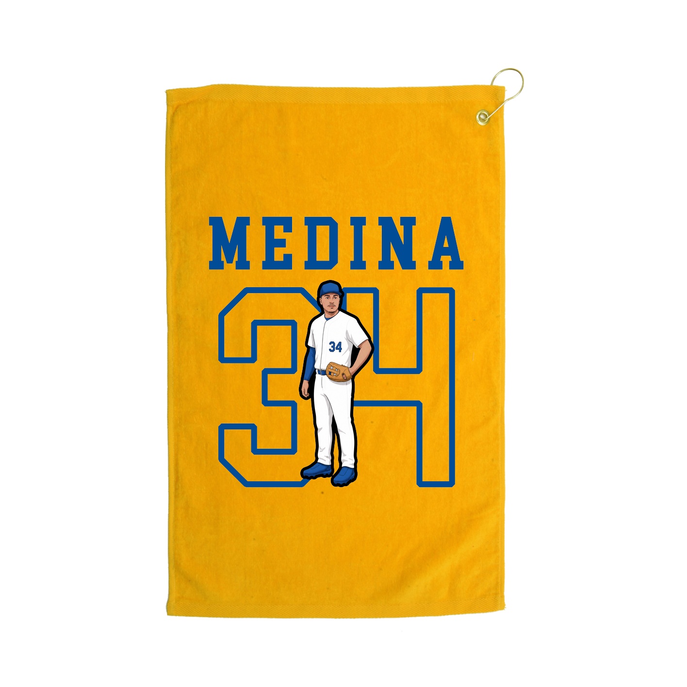 Golf Towel — Shirsey in Gold