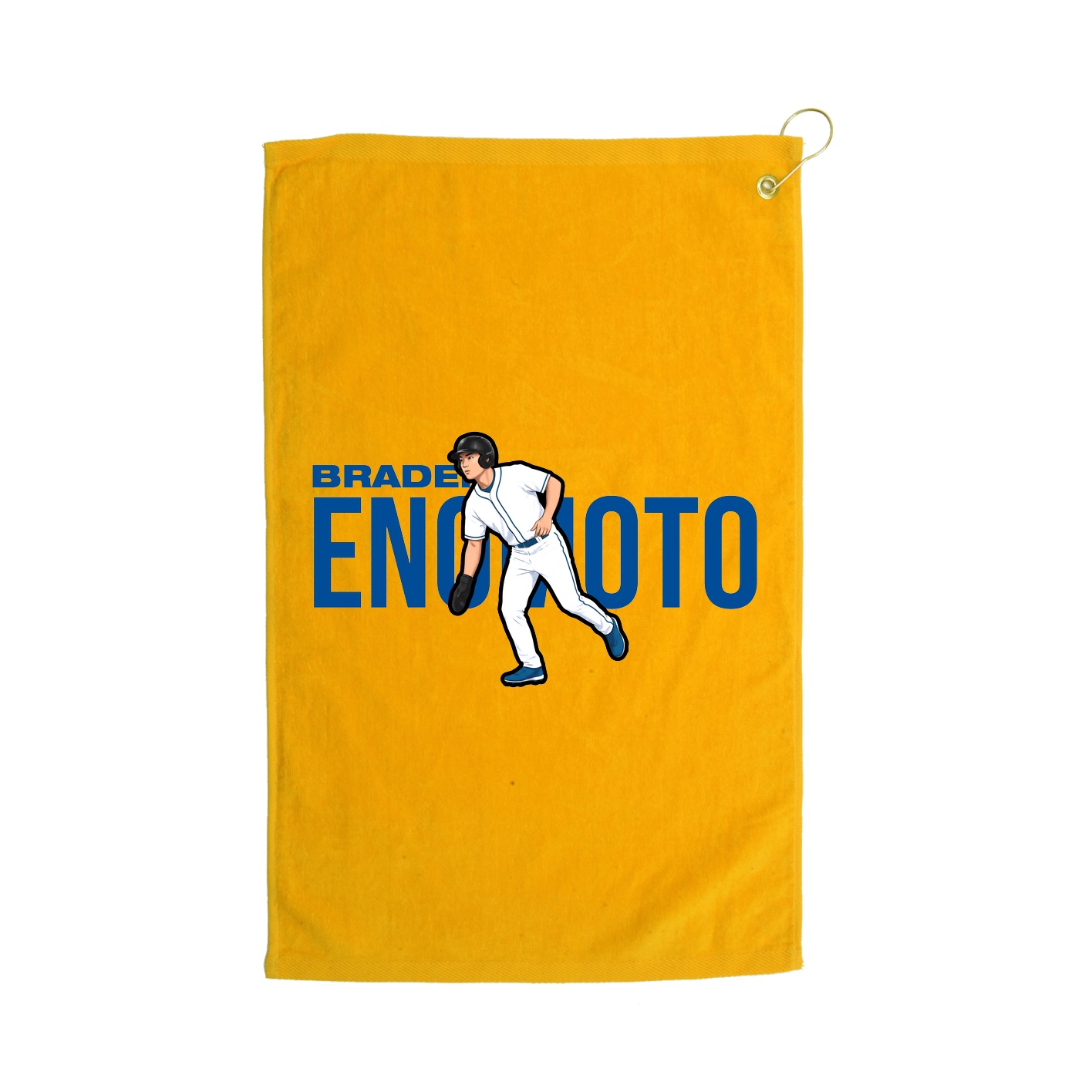 Golf Towel — Player Name in Gold