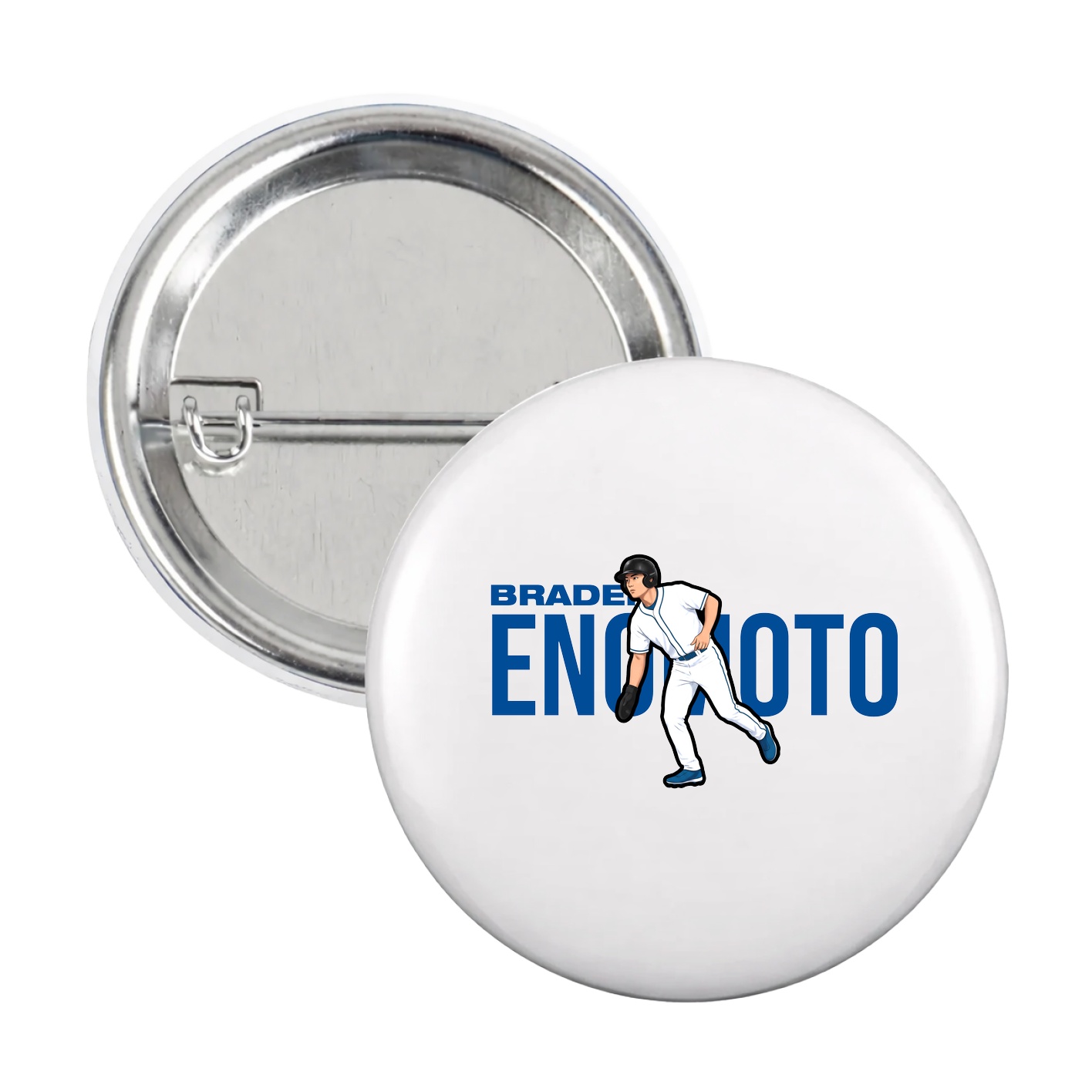 Game Day Button — Player Name in White