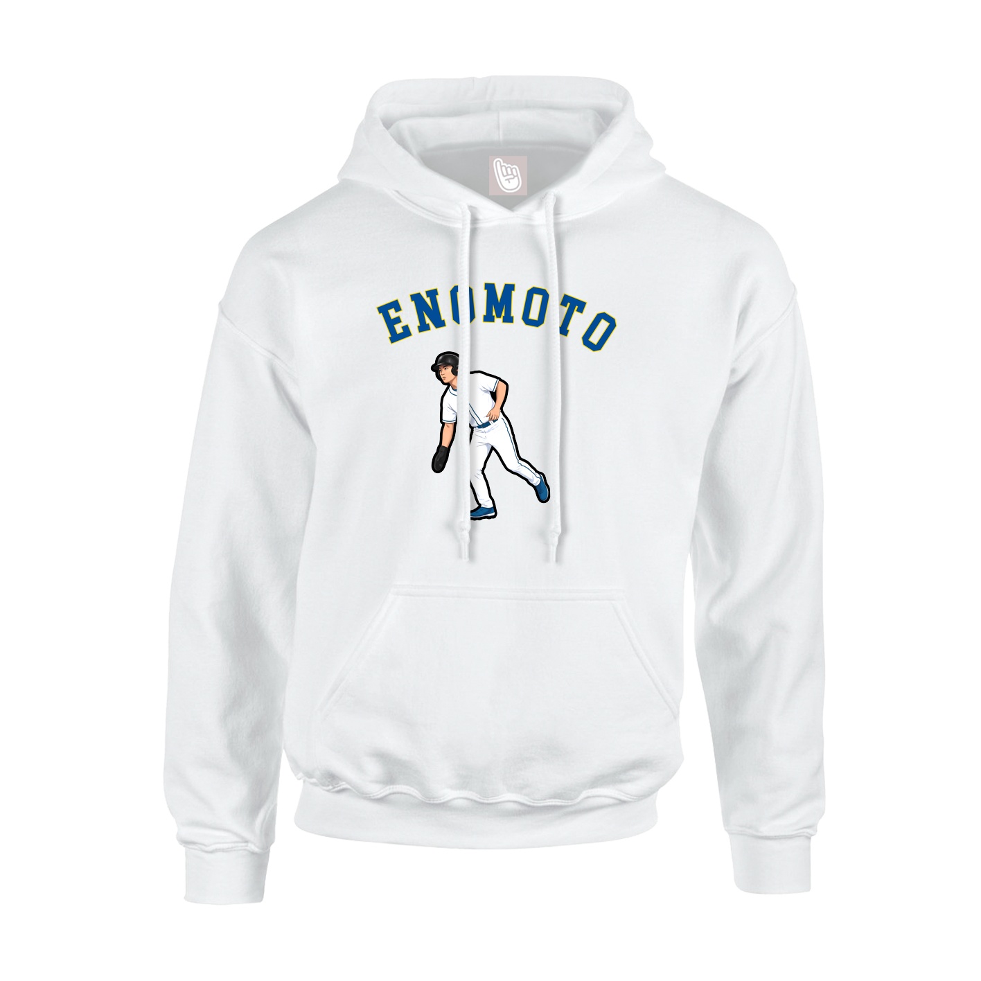 Hoodie — Shirsey Arch in White