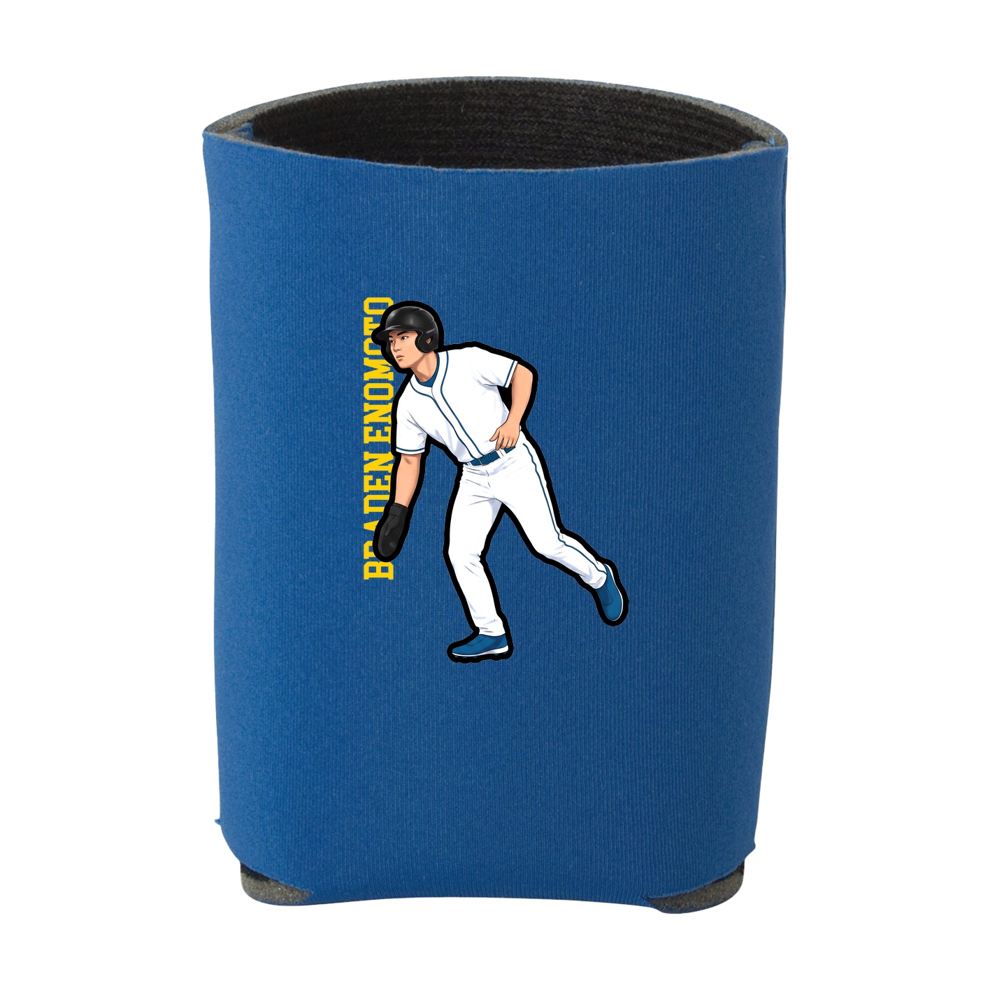 Can Holder — Name Vertical in Royal