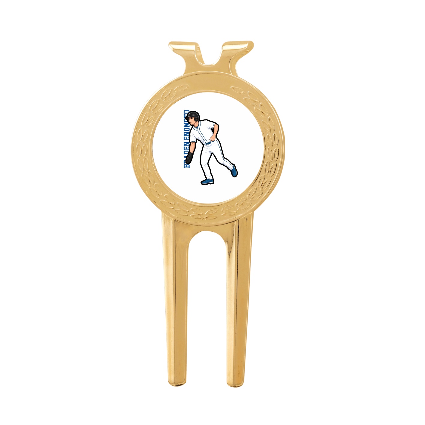 Divot Tool with Ball Marker — Name Vertical in Classic