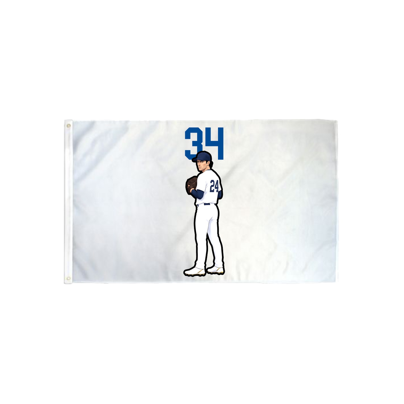 3x5 Flag — Number Top in Classic