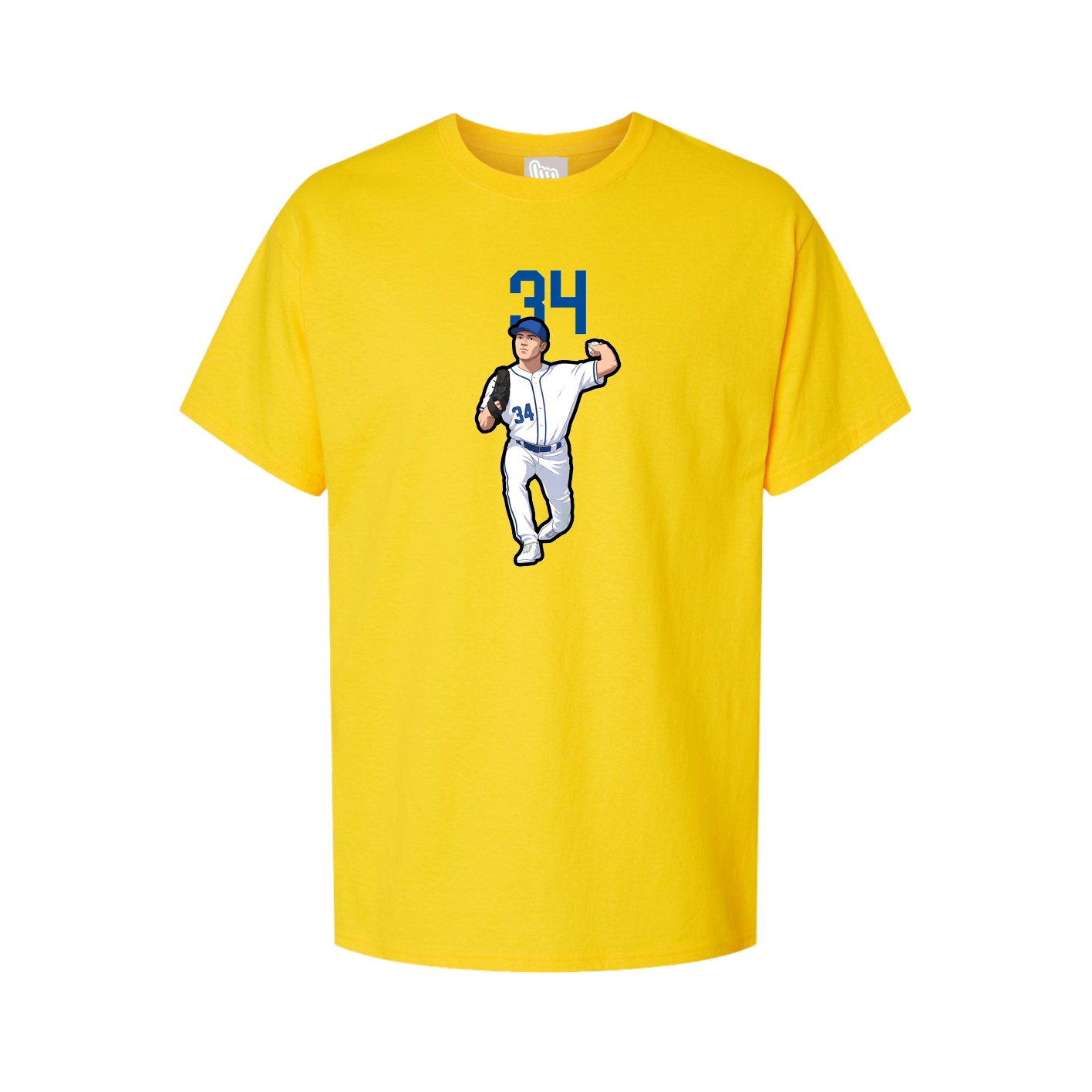 Tee — Number Top in Gold