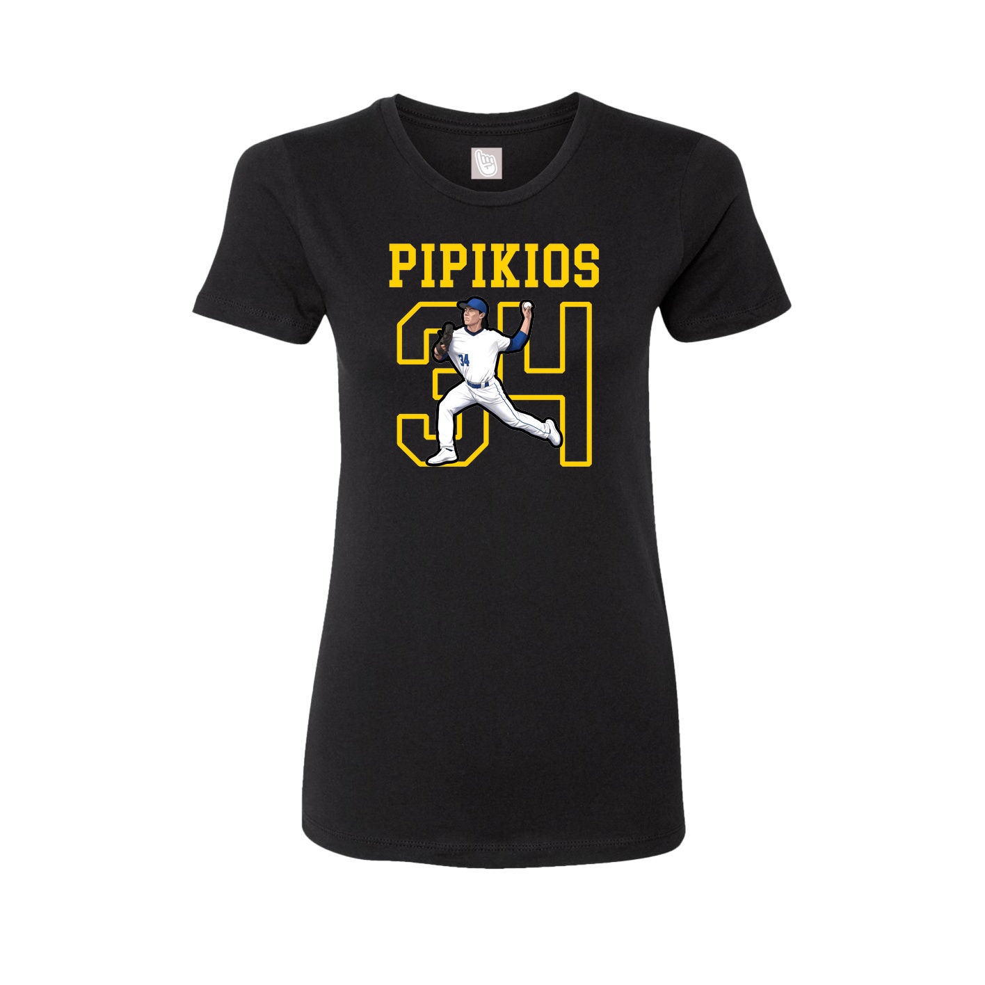 Fitted Women's Tee — Shirsey in Black