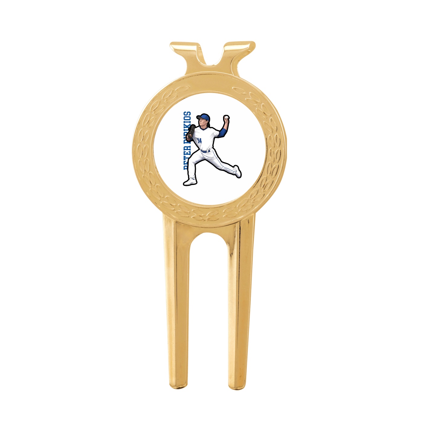 Divot Tool with Ball Marker — Name Vertical in Classic