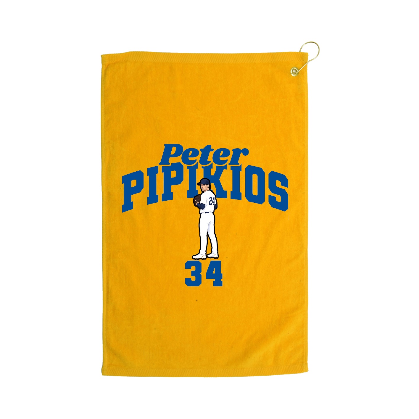 Golf Towel — Signature Arch in Gold