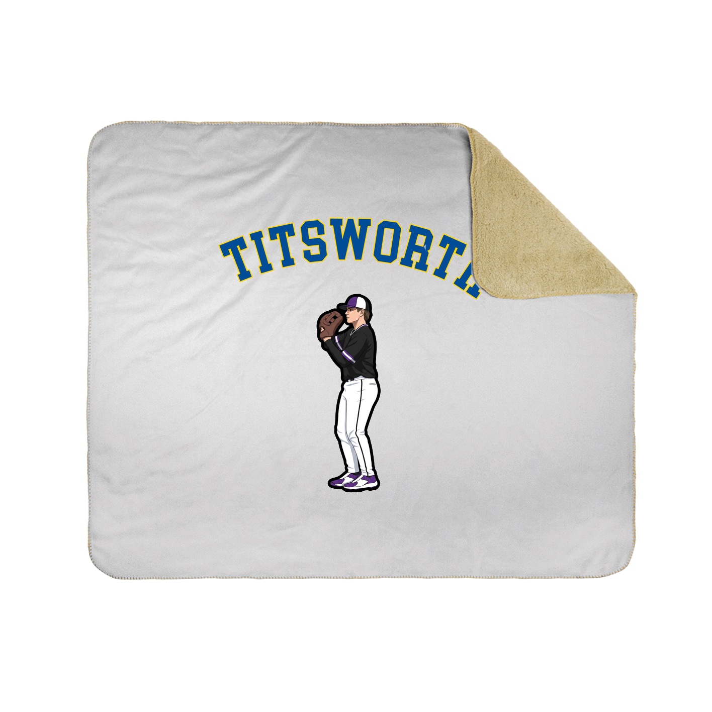 Throw Blanket — Shirsey Arch in White