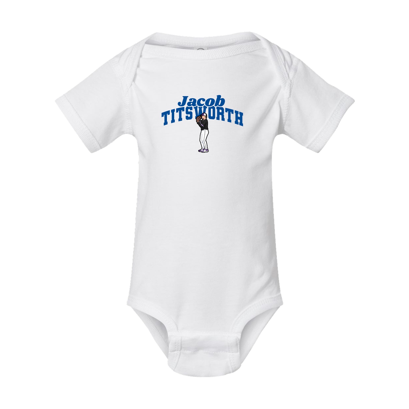 Baby Onesie — Signature Arch in White