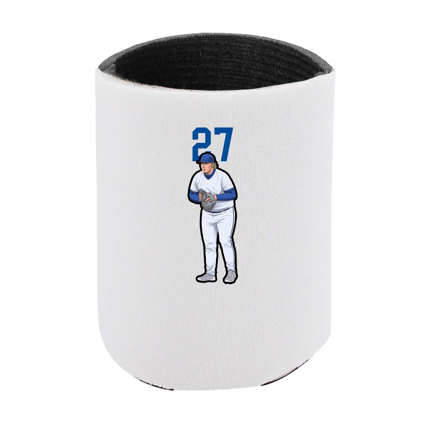 Can Holder — Number Top in White