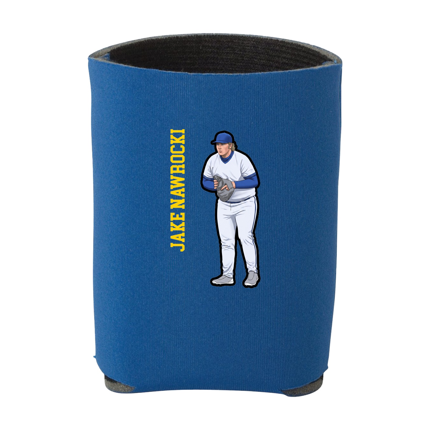 Can Holder — Name Vertical in Royal