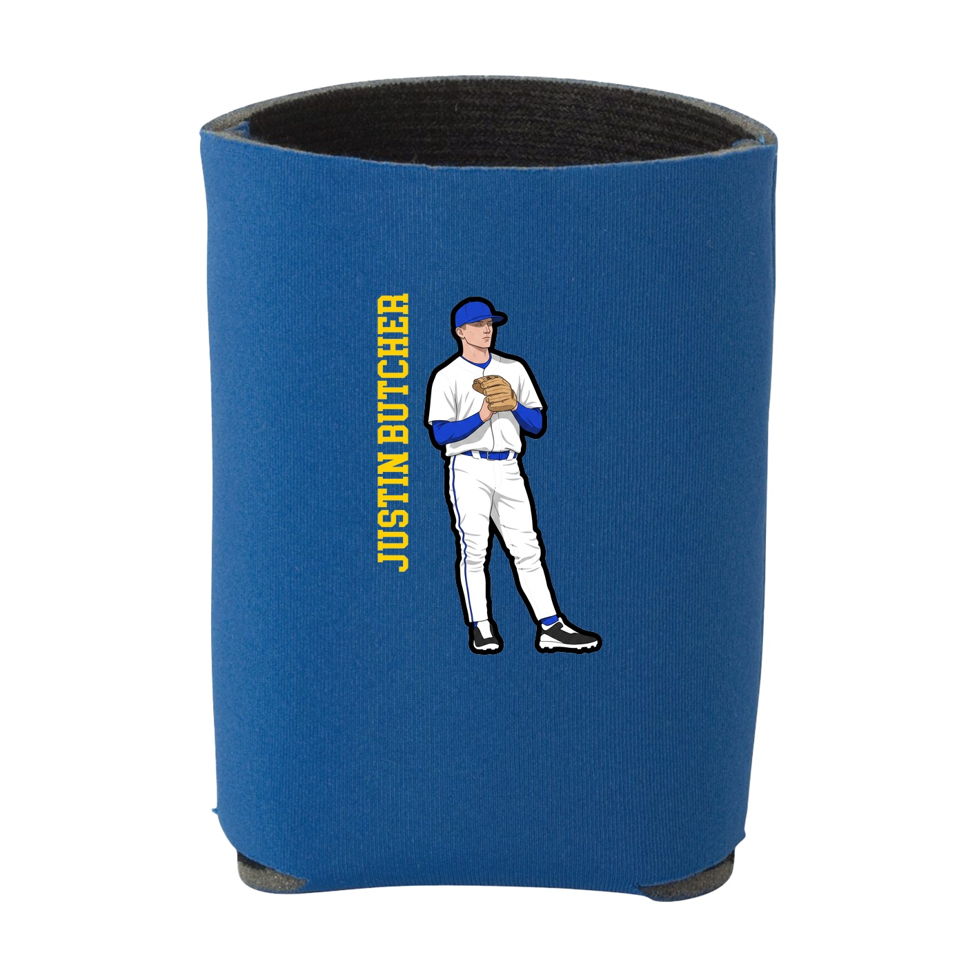 Can Holder — Name Vertical in Royal
