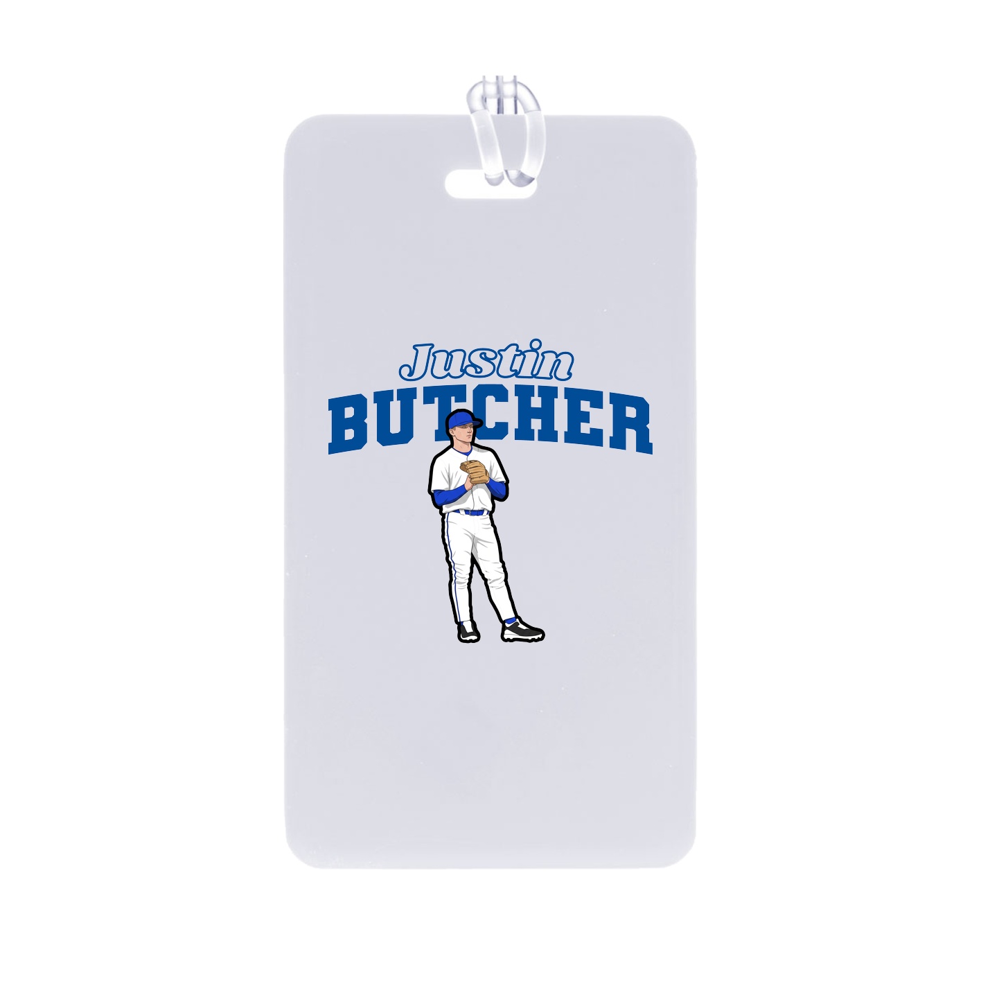 Bag Tag — Name Arch in Classic