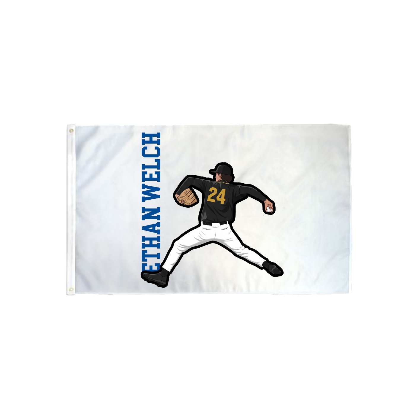 3x5 Flag — Name Vertical in Classic