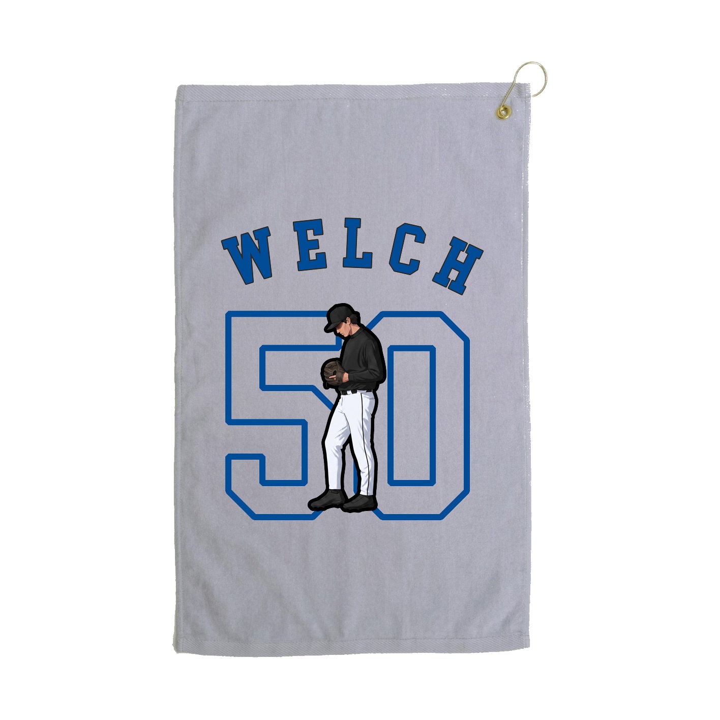 Golf Towel — Shirsey Arch in Grey