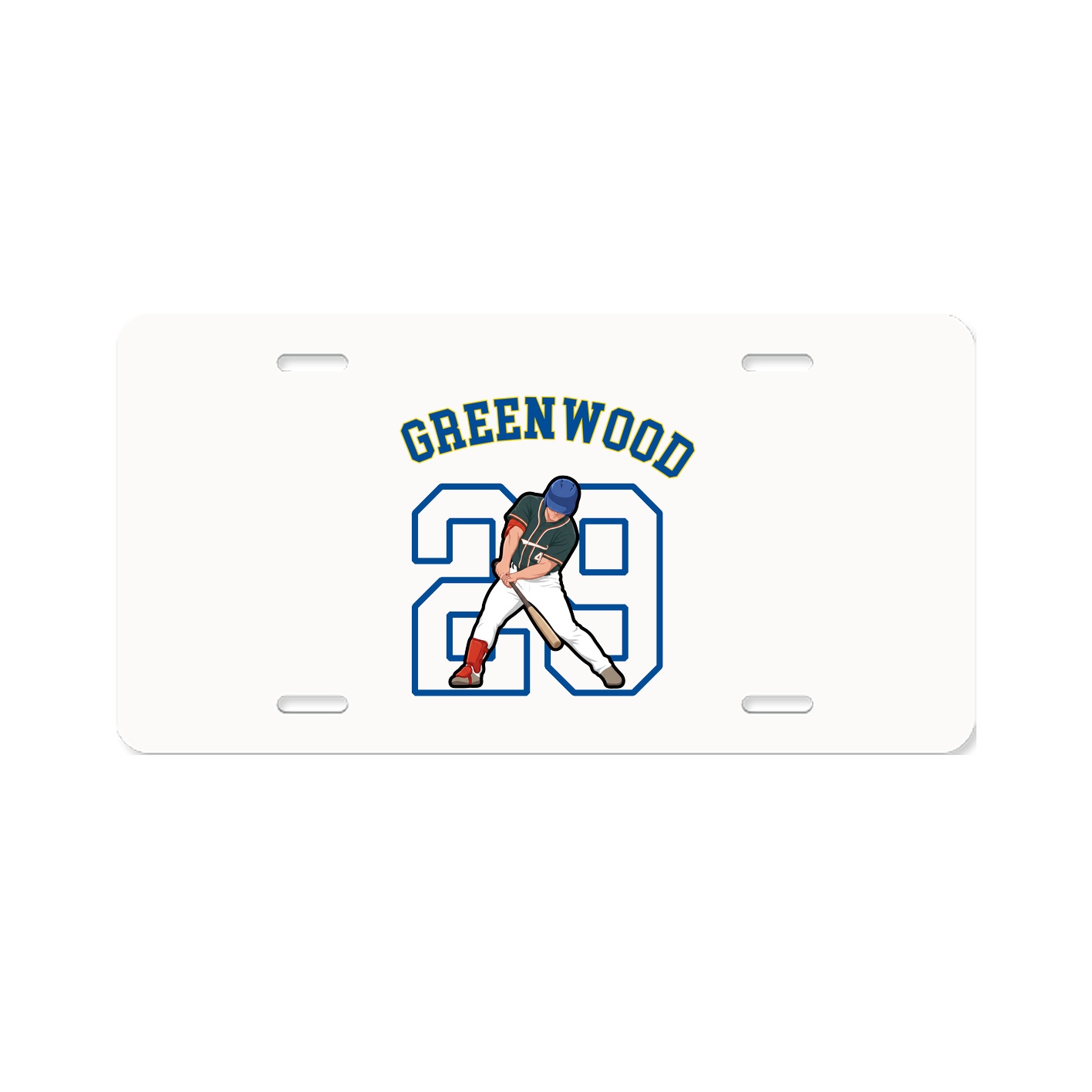 License Plate — Shirsey Arch in Classic