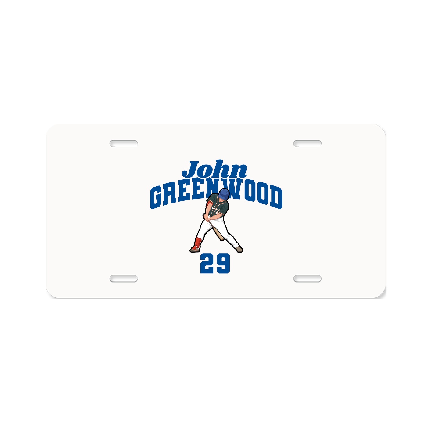 License Plate — Signature Arch in Classic