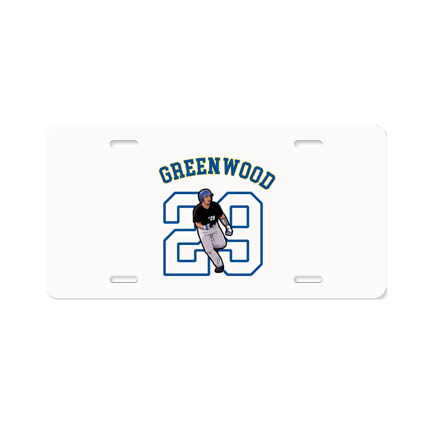 License Plate — Shirsey Arch in Classic