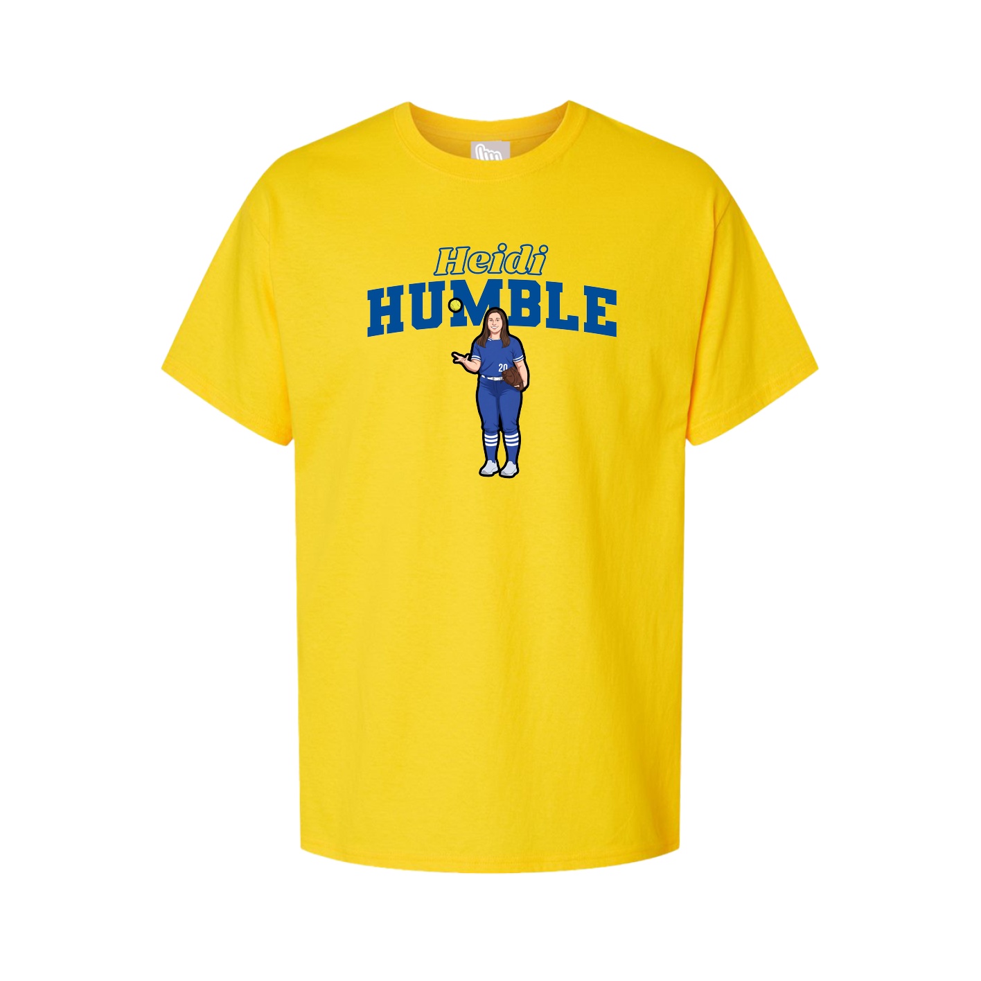 Tee — Name Arch in Gold