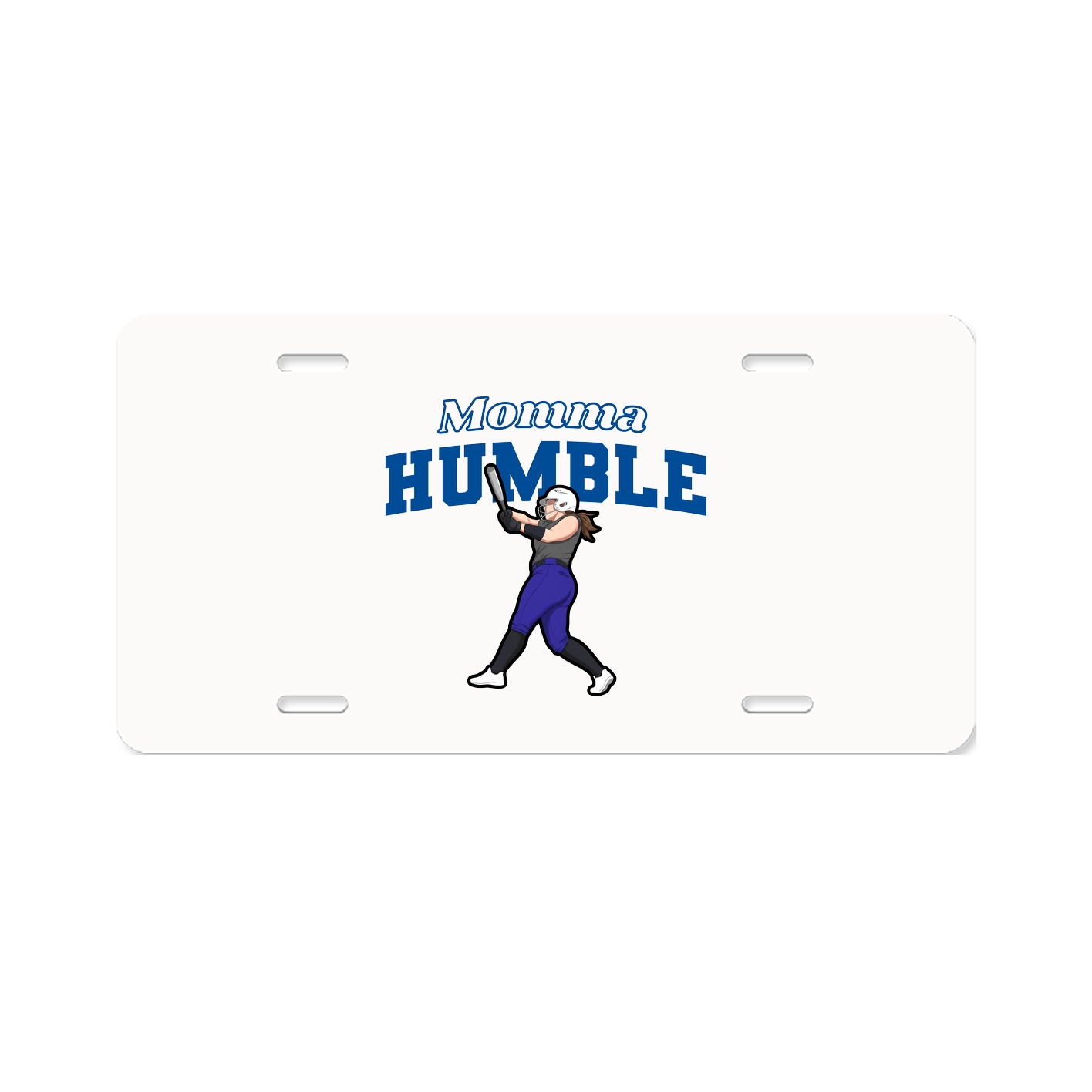 License Plate — Mothers Day Block in Classic